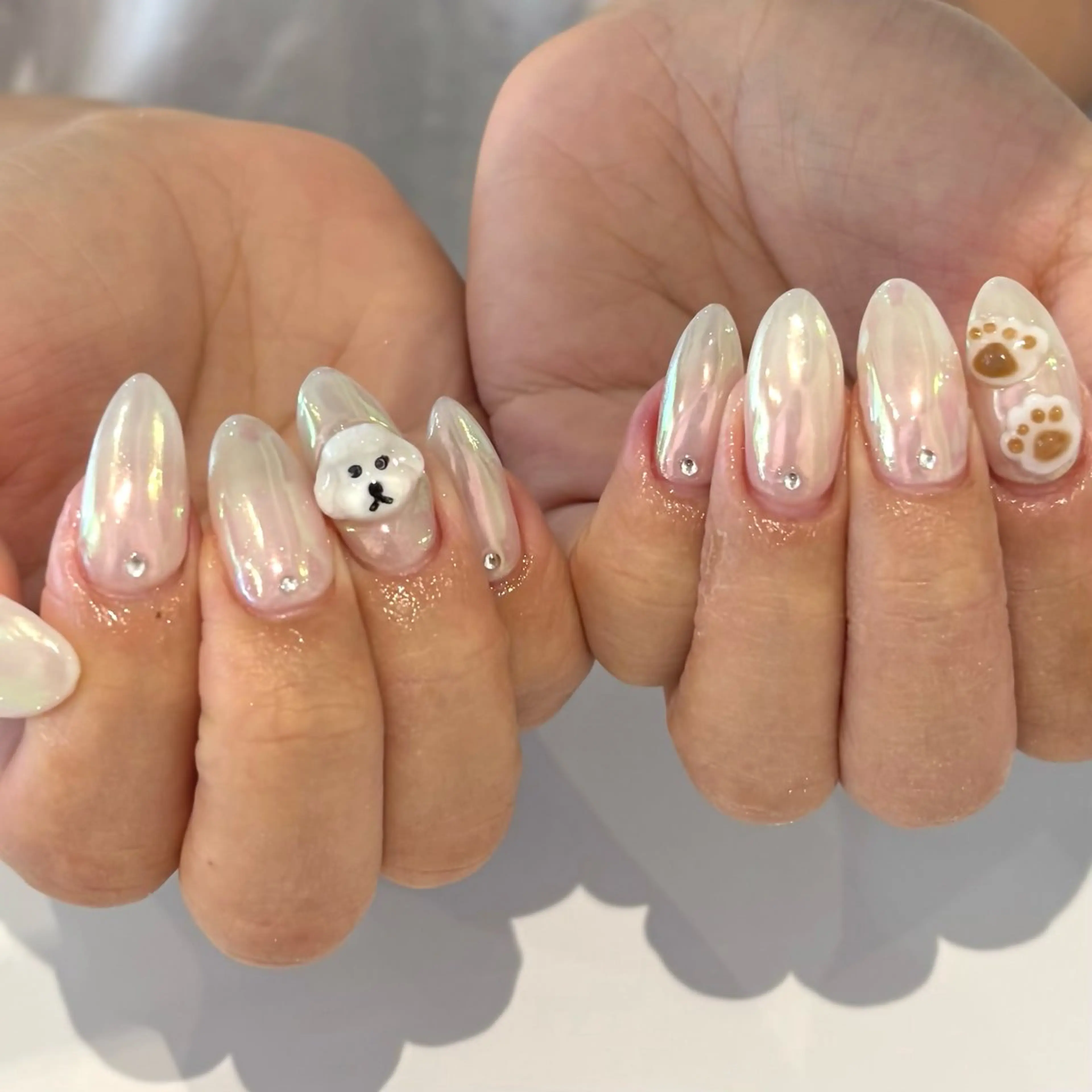 ネイル アートネイル ストーンネイル ハンドネイル Ballie/ Mizukiのネイルデザイン