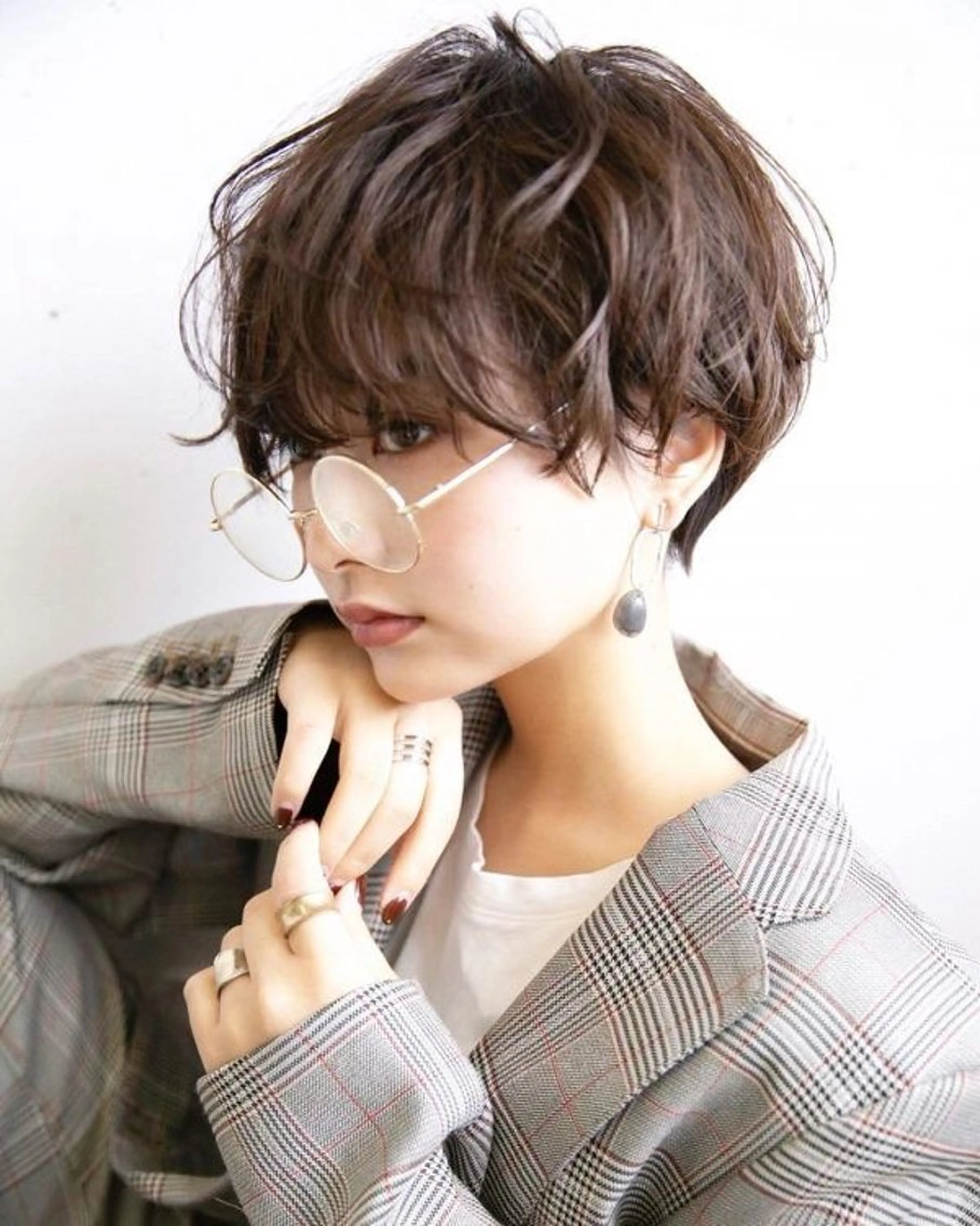 ショート 山田 みかのヘアスタイル