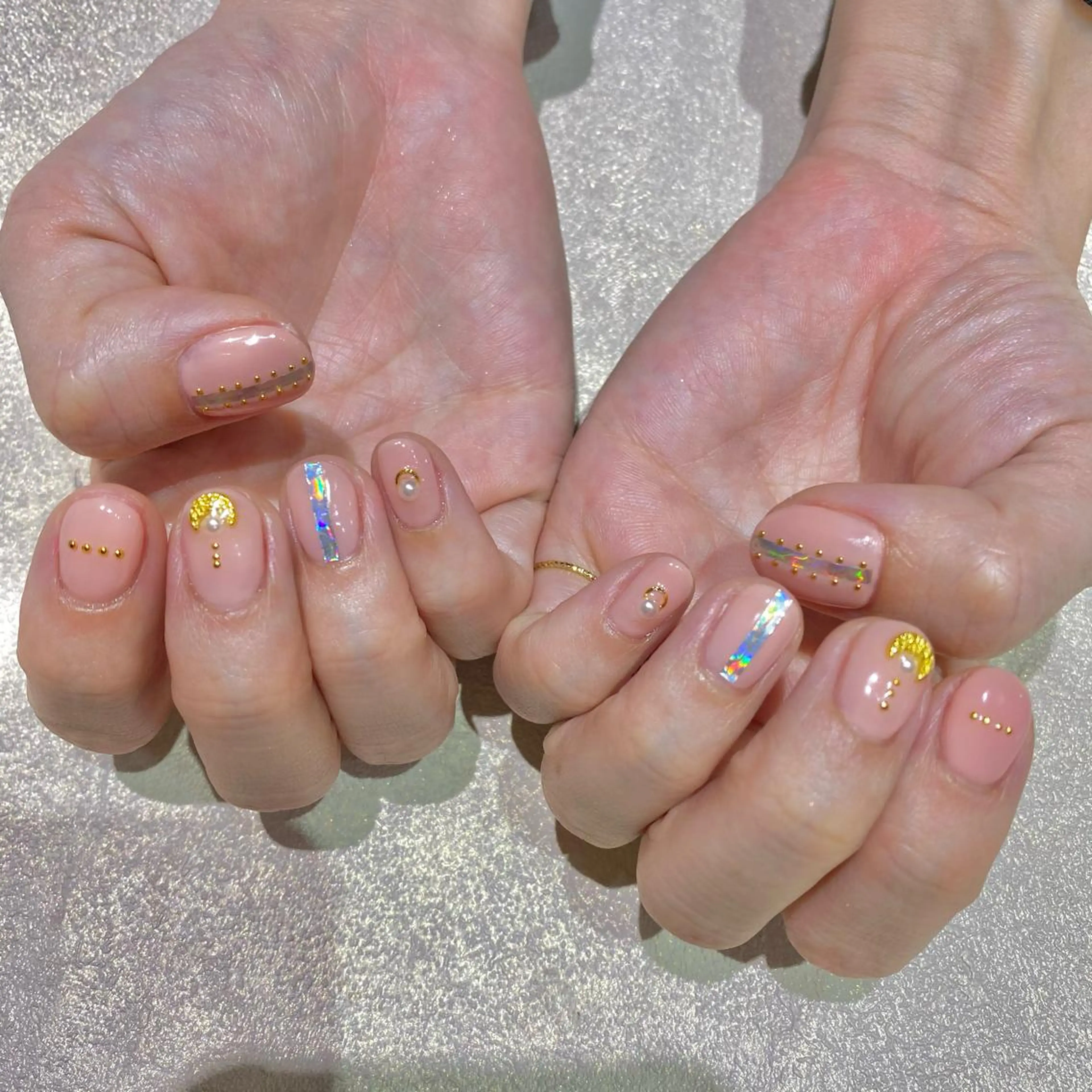 ネイル Amber21.所属・Nagahama Akariのネイルデザイン