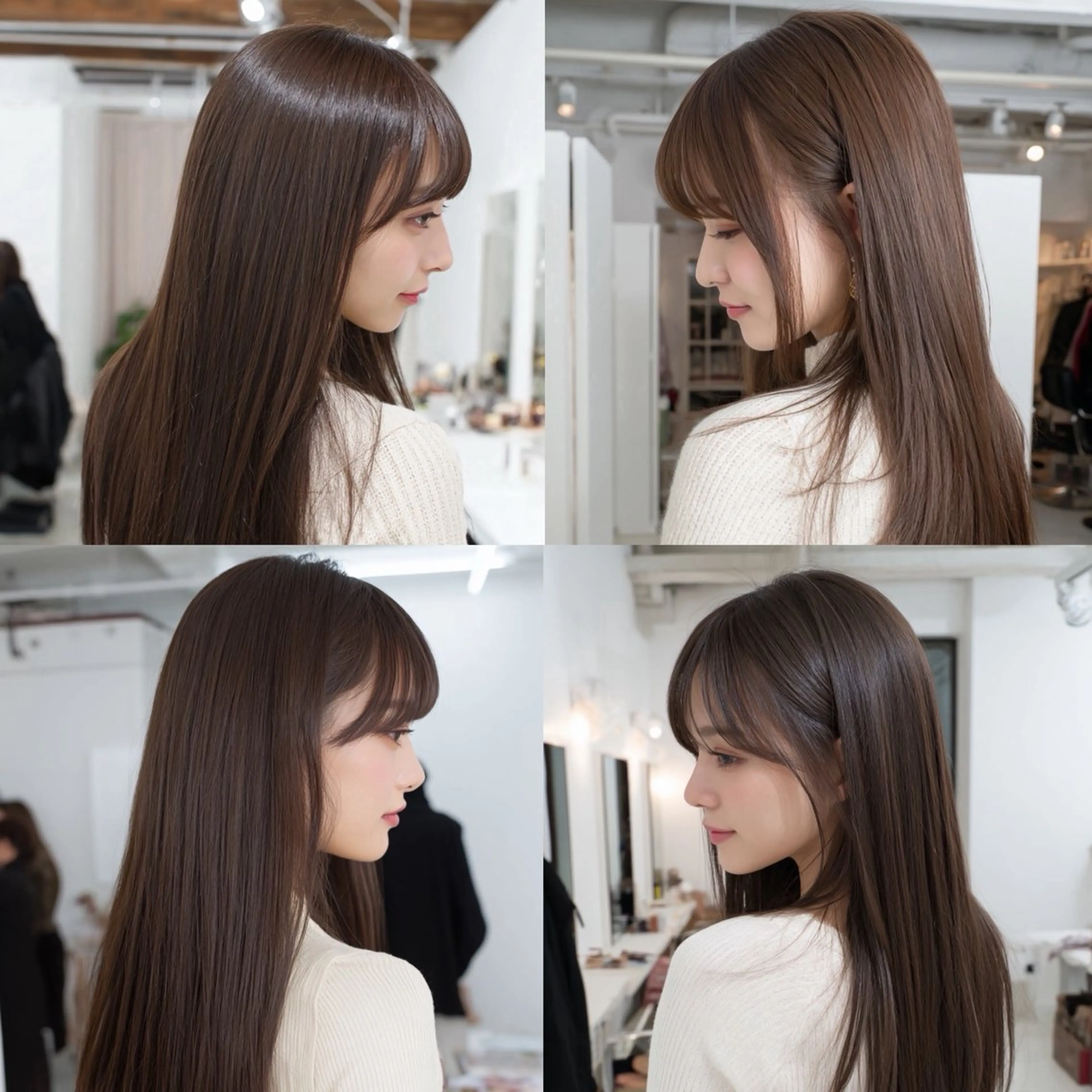 カラー ヘアカラー ayano/ 艶カラー✨/韓国風のヘアスタイル