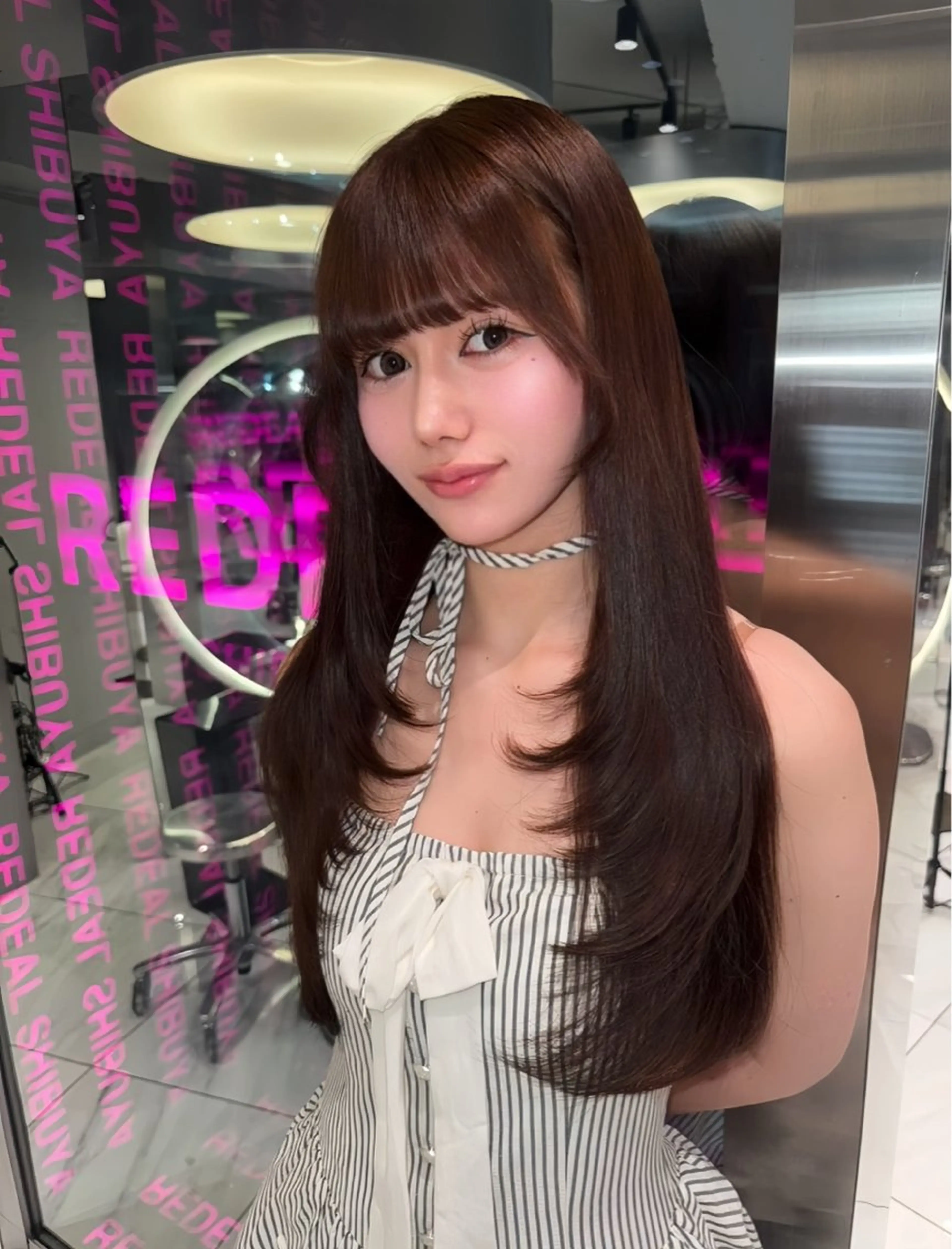 ロング カット トリートメント miuru/韓国ヘア /レイヤーカットのヘアスタイル