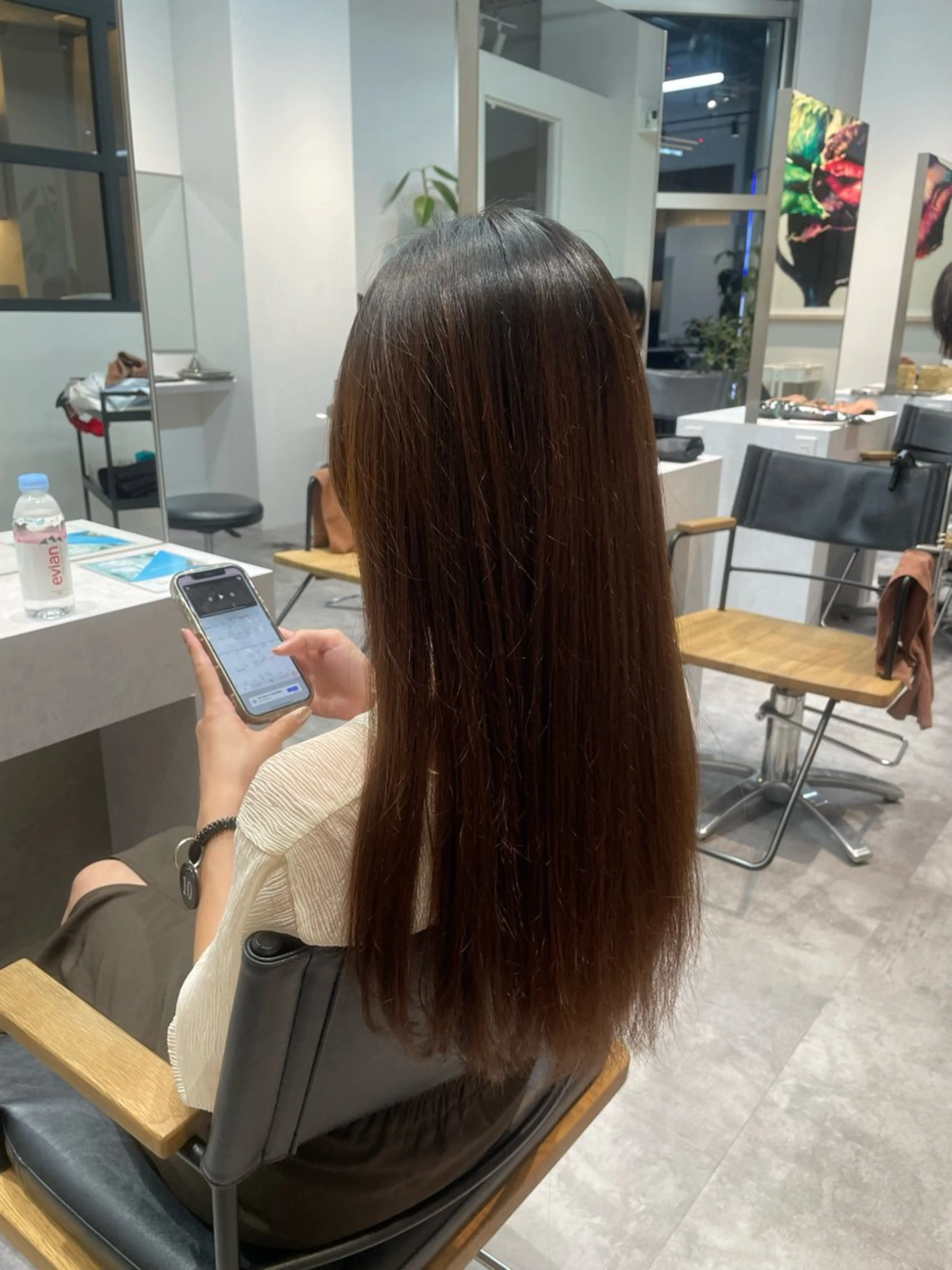 ロング 縮毛矯正 ヘッドスパ 🫧コウノミナ /縮毛矯正🫧のヘアスタイル