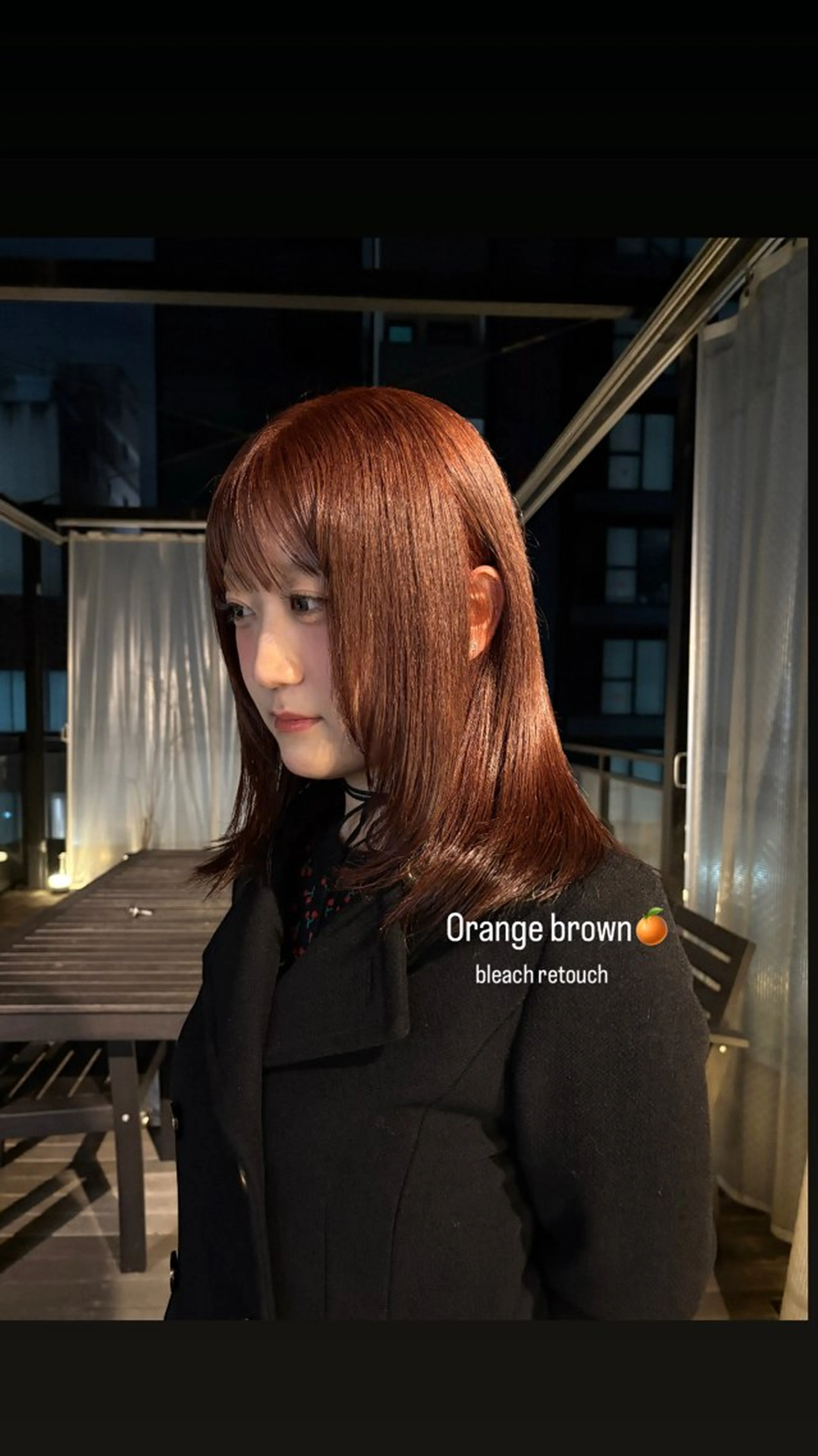 セミロング カラー 石井聖愛/名古屋/ 伏見/カラーモデルのヘアスタイル