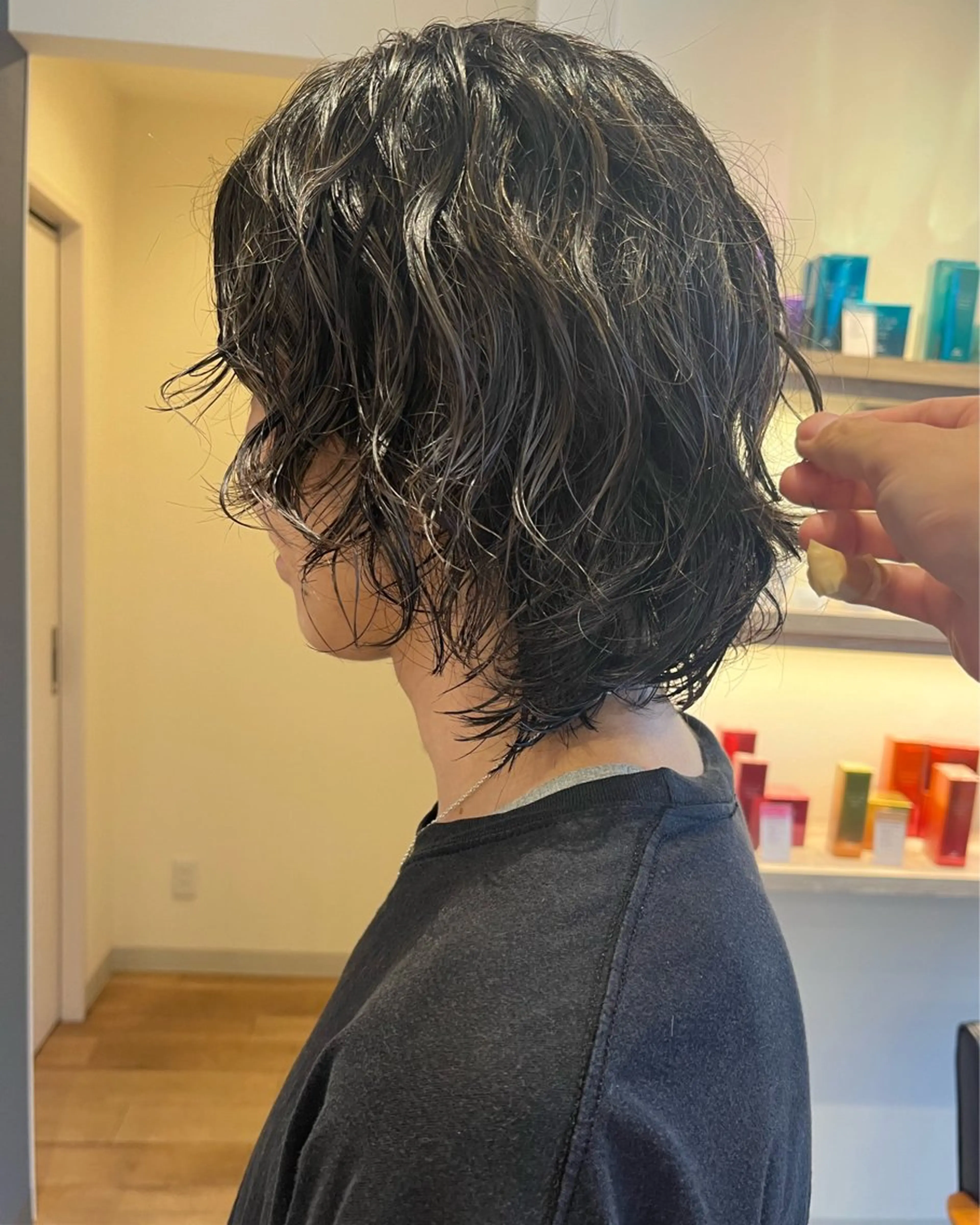 【メンズ限定毎朝のセット簡単に🪞】カット➕トレンドパーマの写真