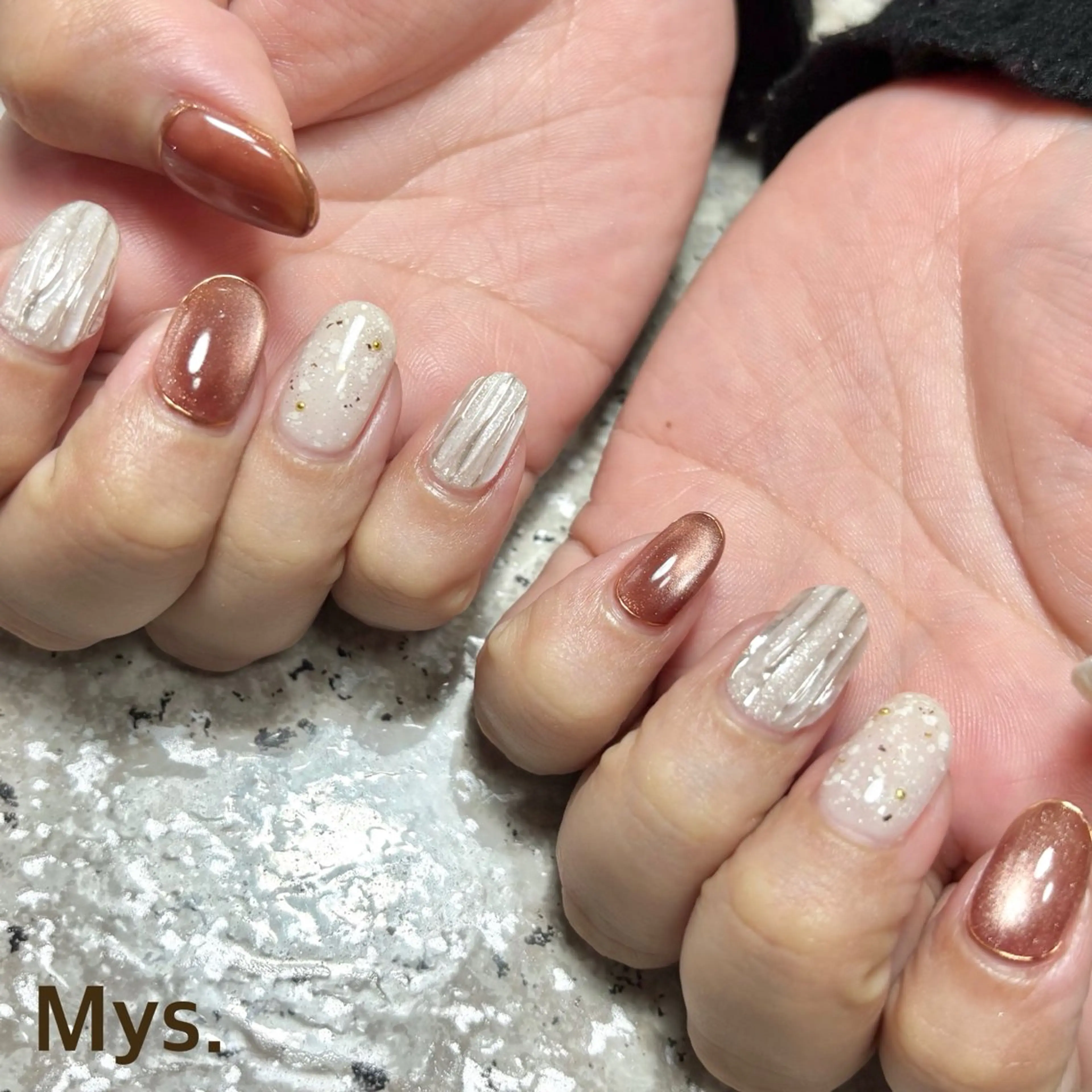 ネイル ハンドネイル Mys. 三上紗紀のネイルデザイン