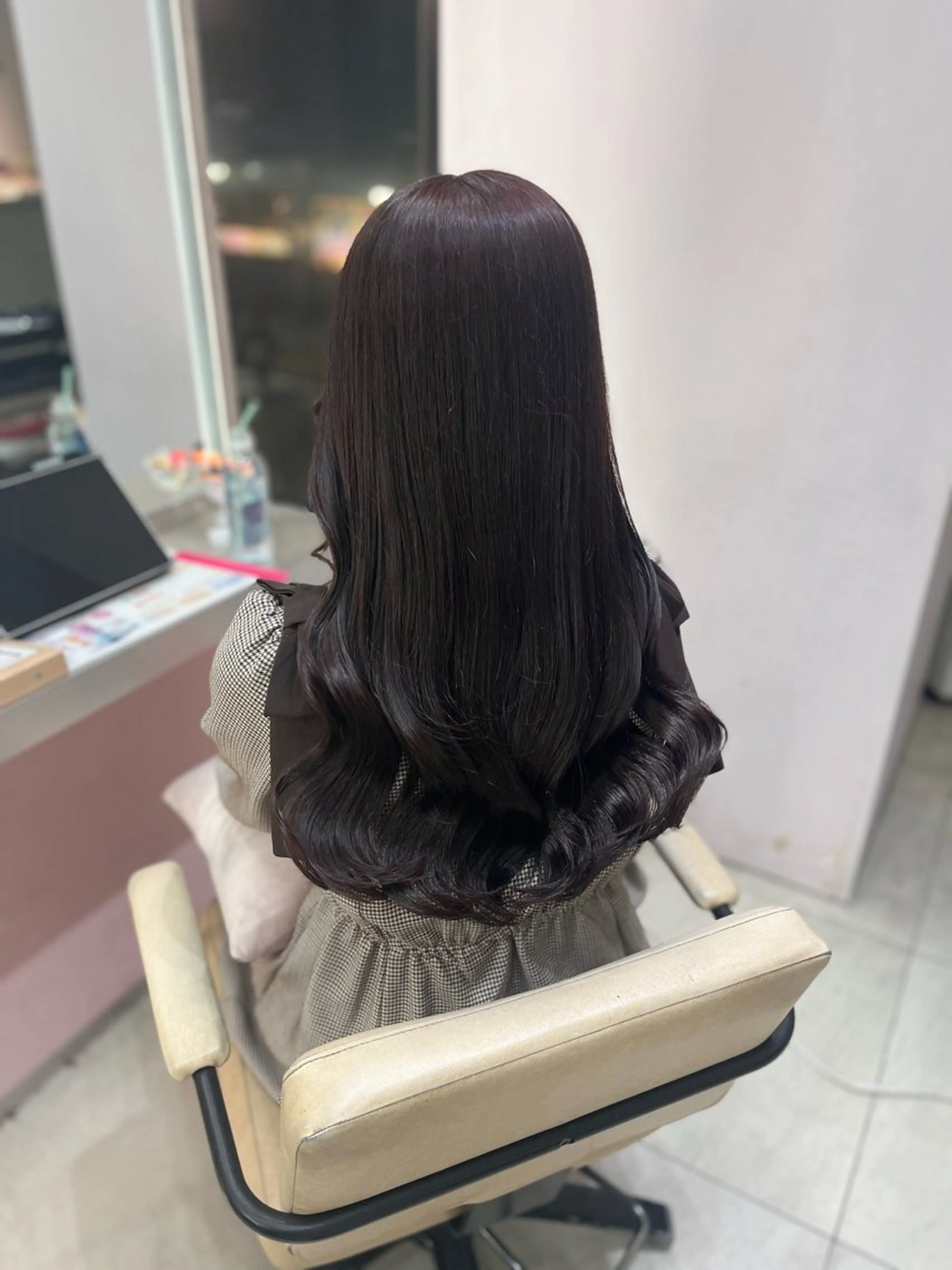 ロング ハルナ ‌モデル募集中のヘアスタイル