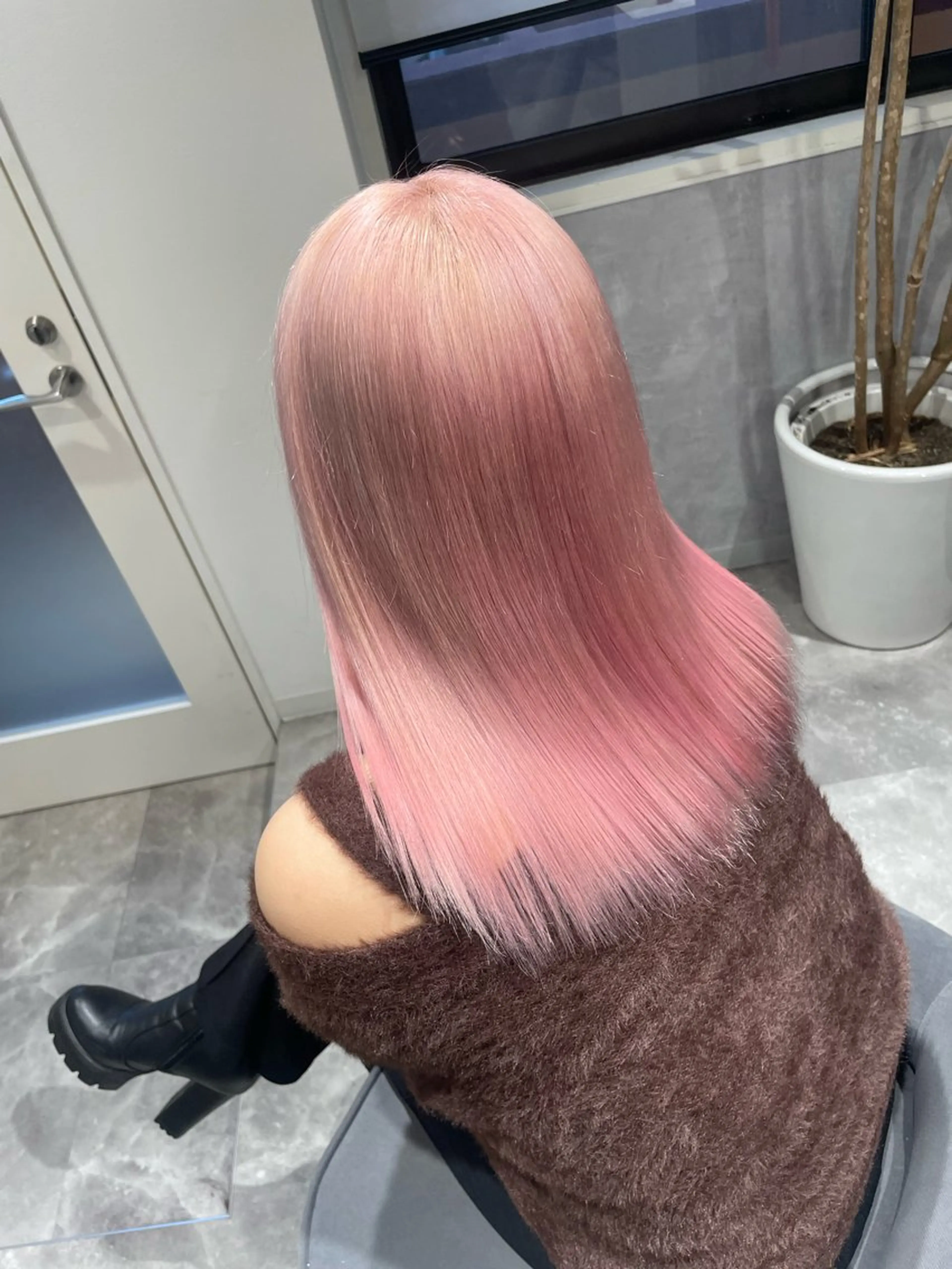 カラー ヘアカラー mimiiy fukaのヘアスタイル