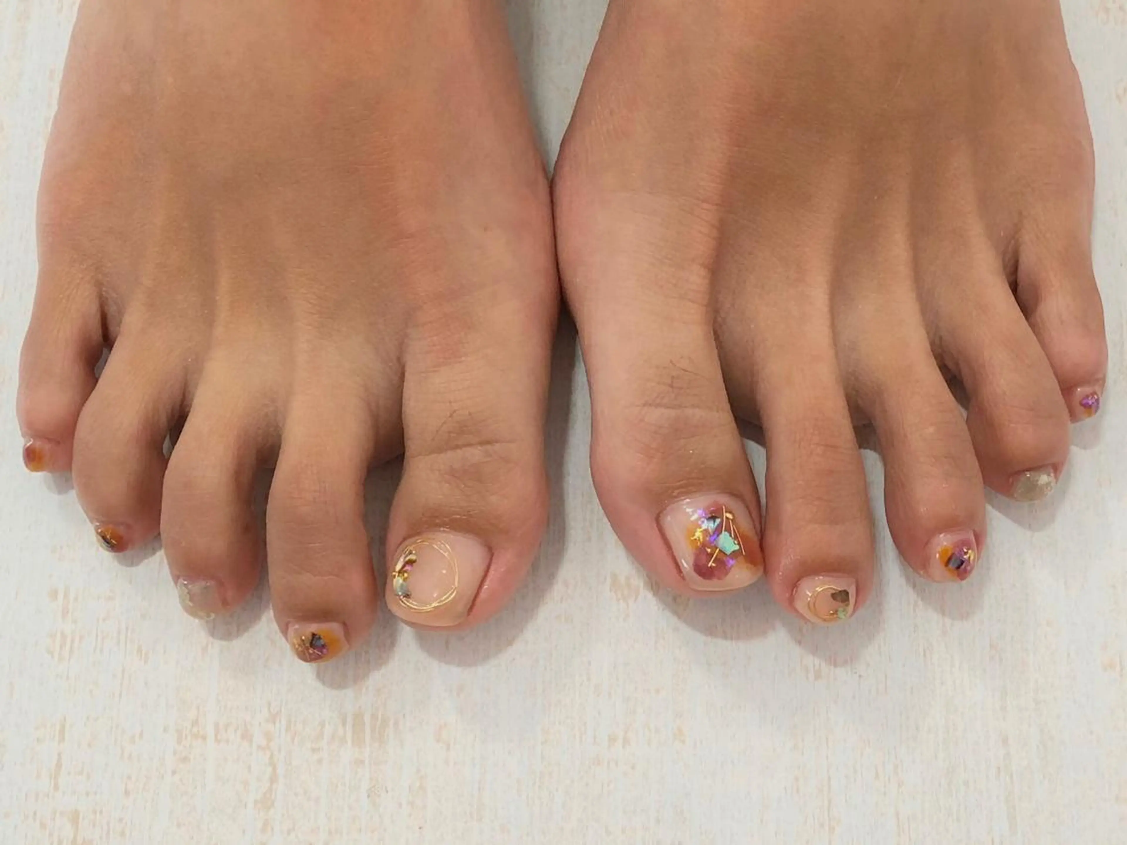 ネイル 𖡼 yumenoのネイルデザイン