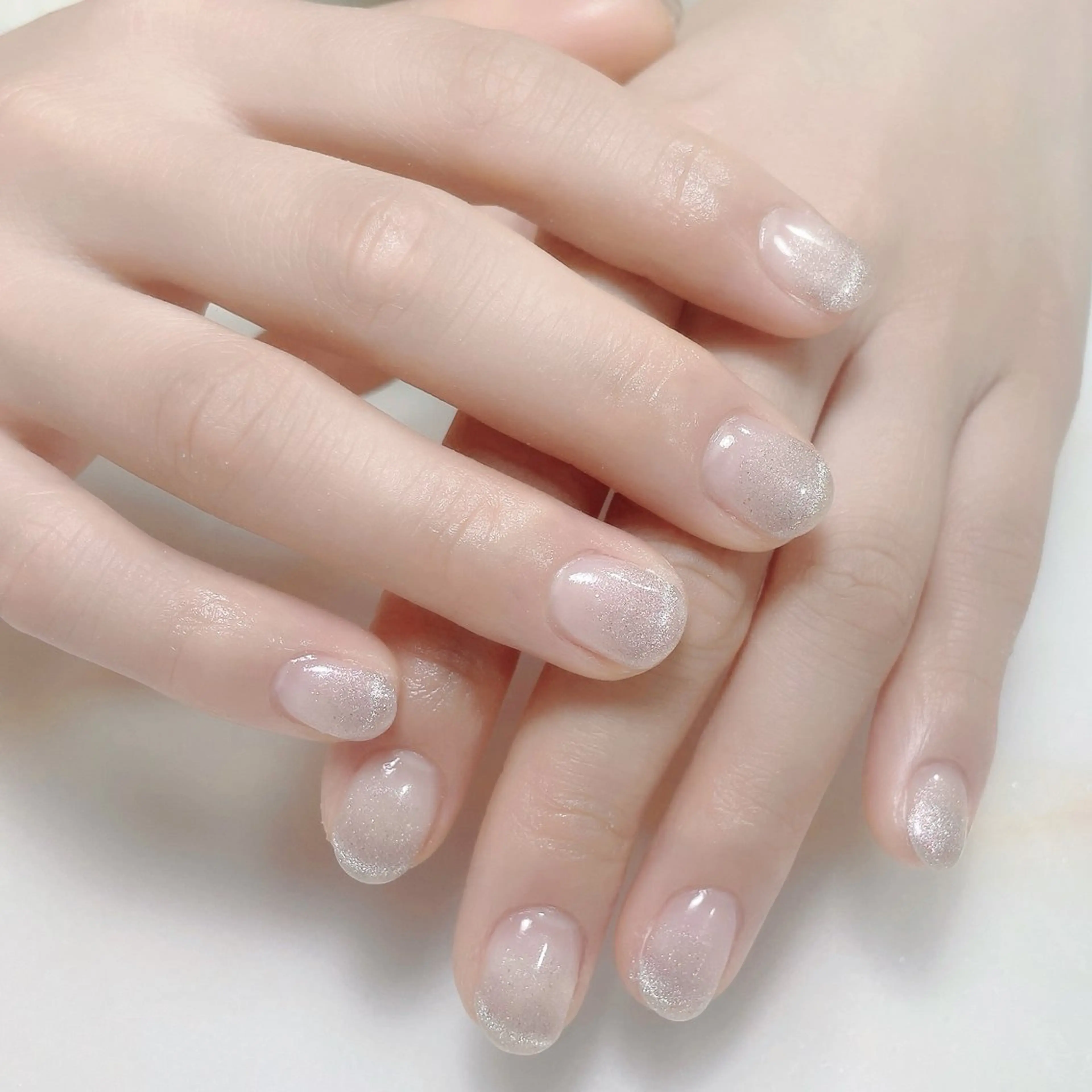 ネイル アートネイル フレンチネイル ジェルネイル グラデーション 韓国ネイル ハンドネイル 久保田 マリコのネイルデザイン