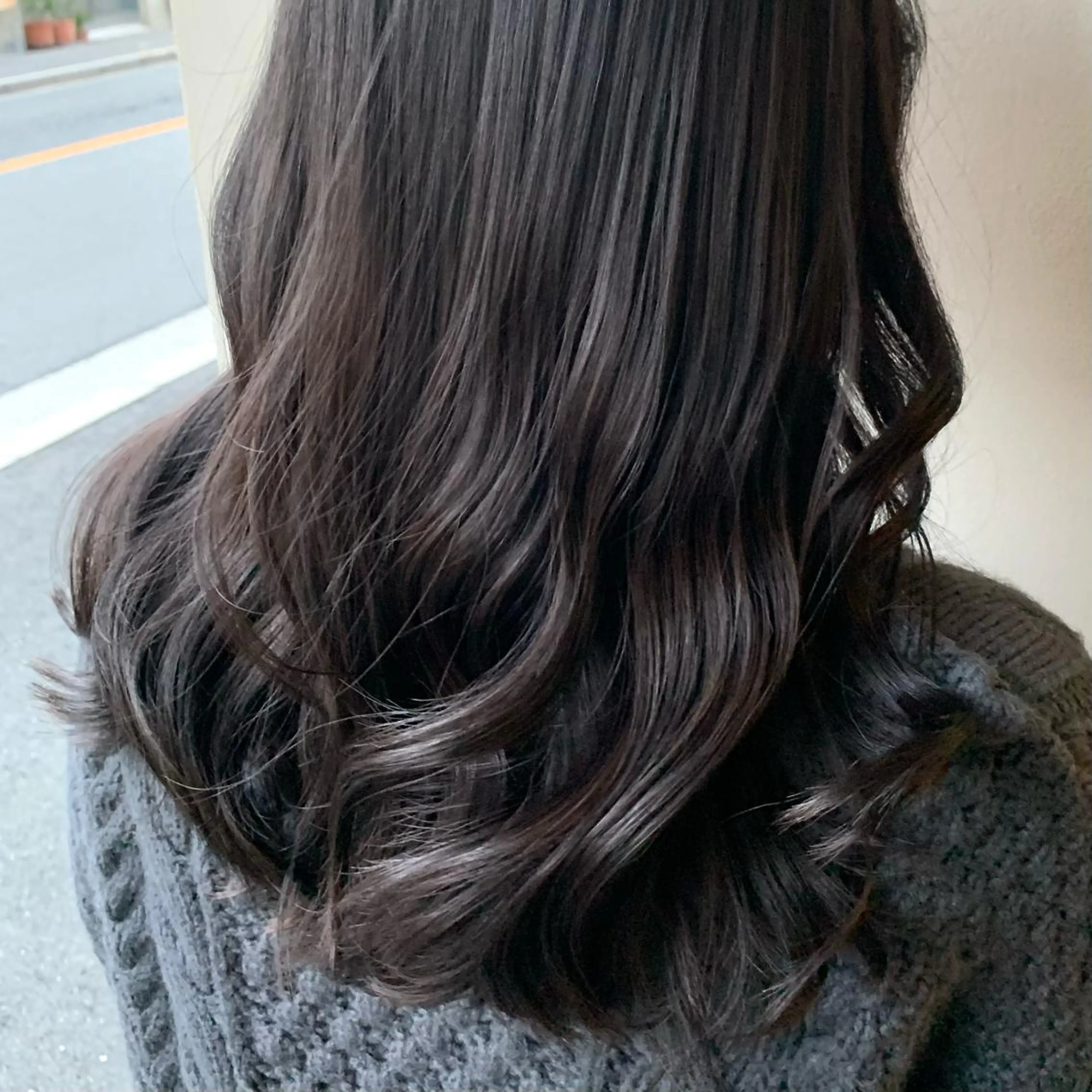 カラー _white南海難波店所属・髪質改善/ウスイ アイキ/_WHITEのヘアスタイル