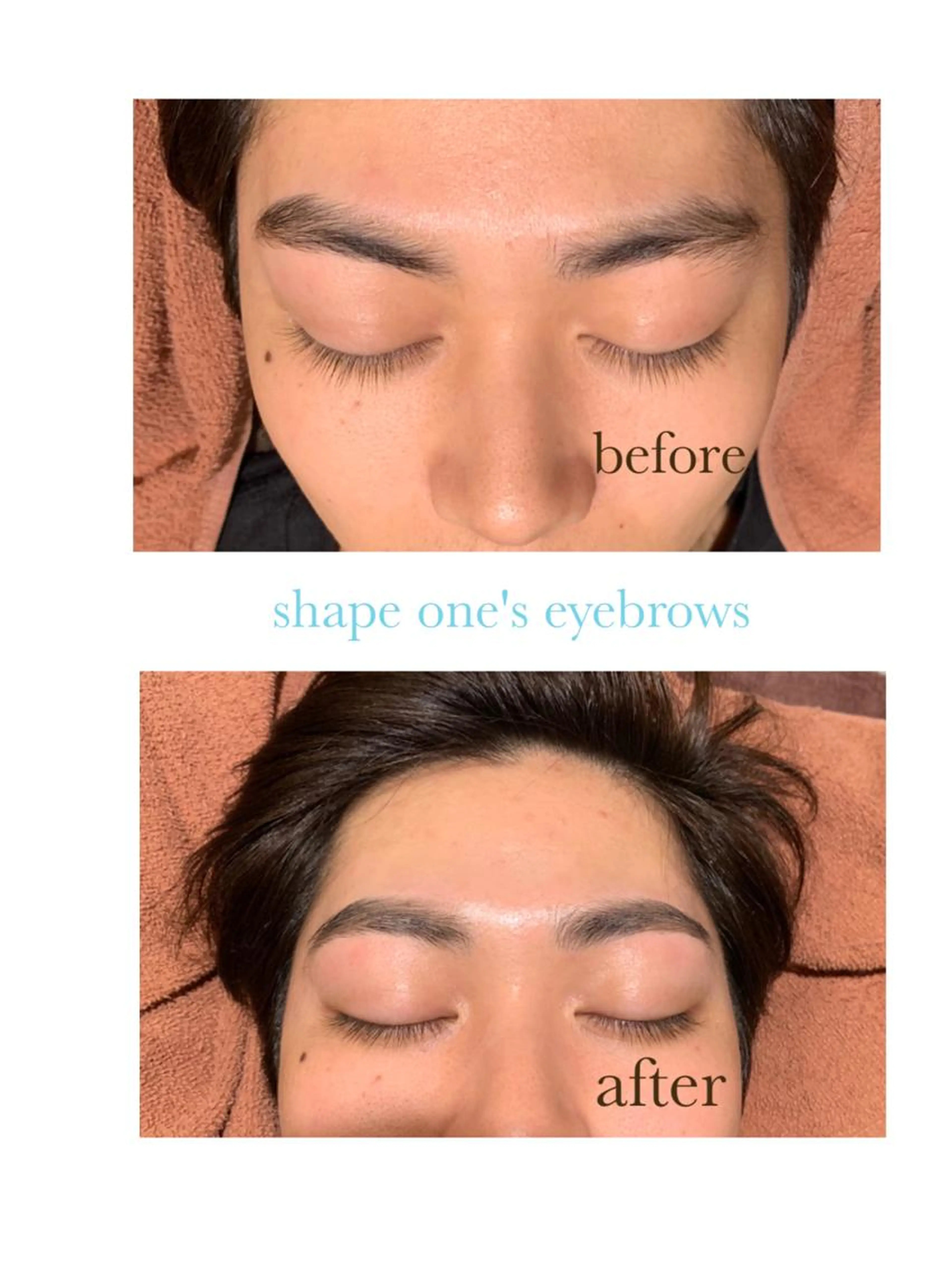 必見‼️大イメチェン✨men'sカット+眉ワックス脱毛✨✨¥7700の写真