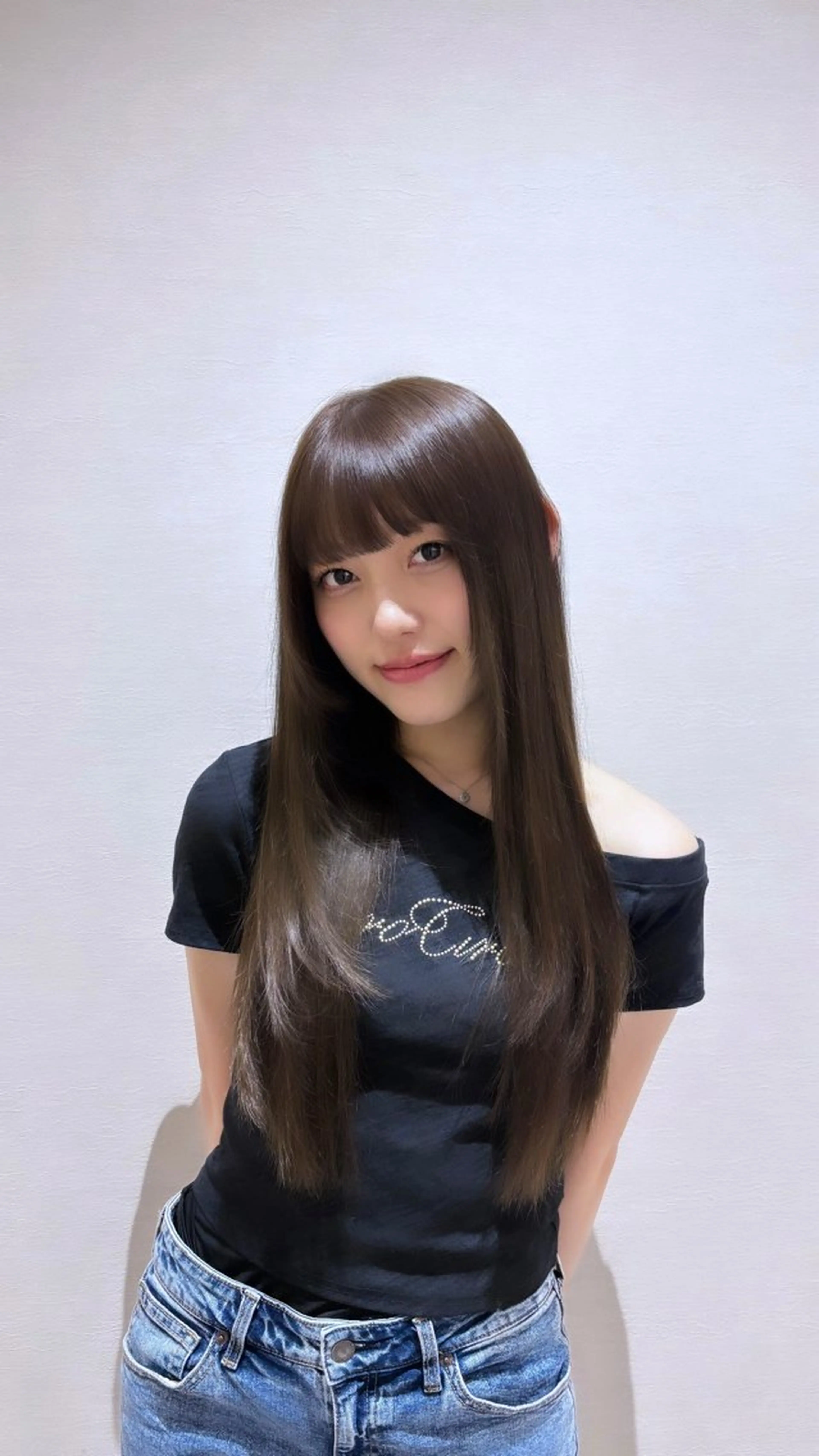 ロング EIGHT HANDA所属・デザイン/ワンカラー 🌻古澤 雅のヘアスタイル