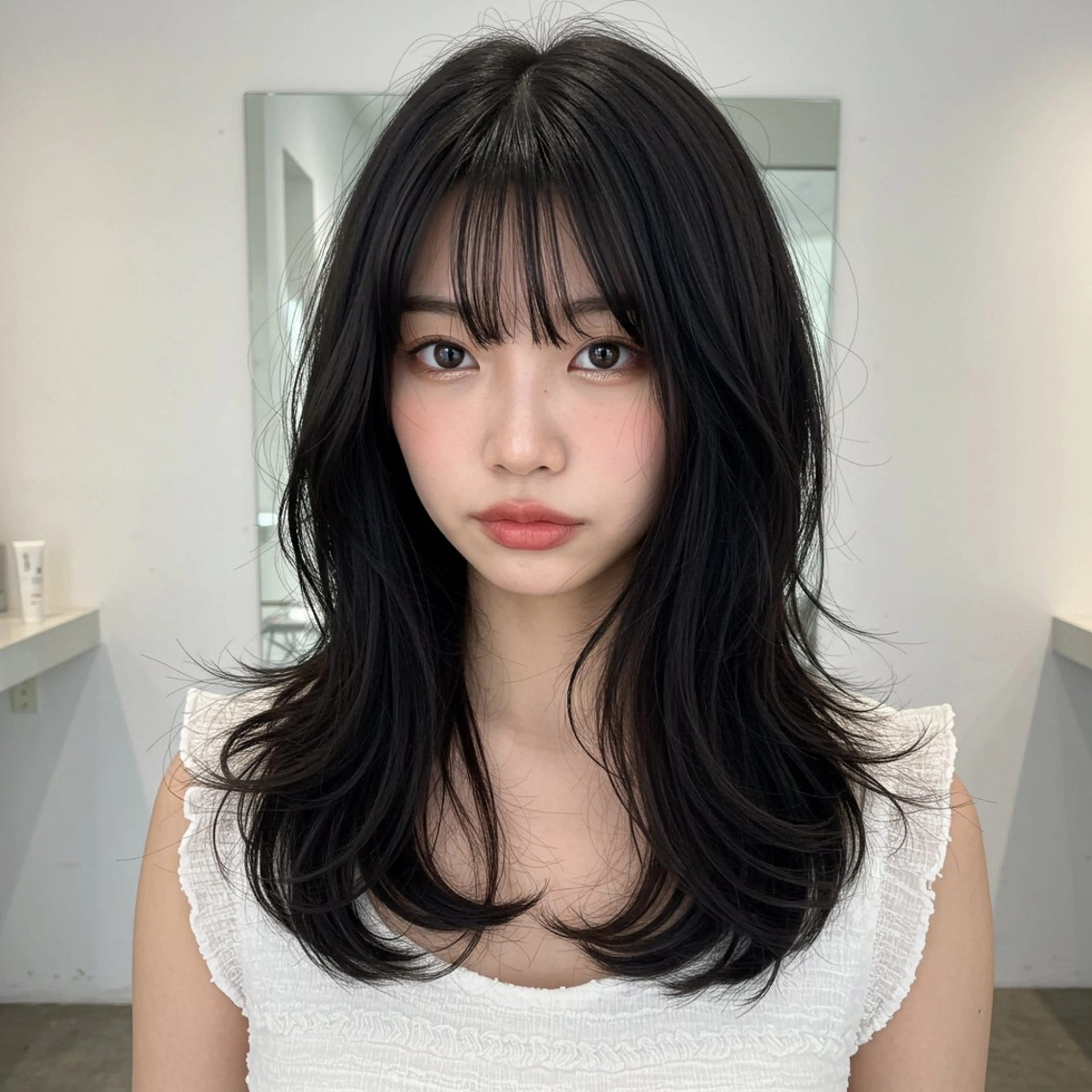 ロング 似合わせボブ✖️ 韓国レイヤー✨小関のヘアスタイル