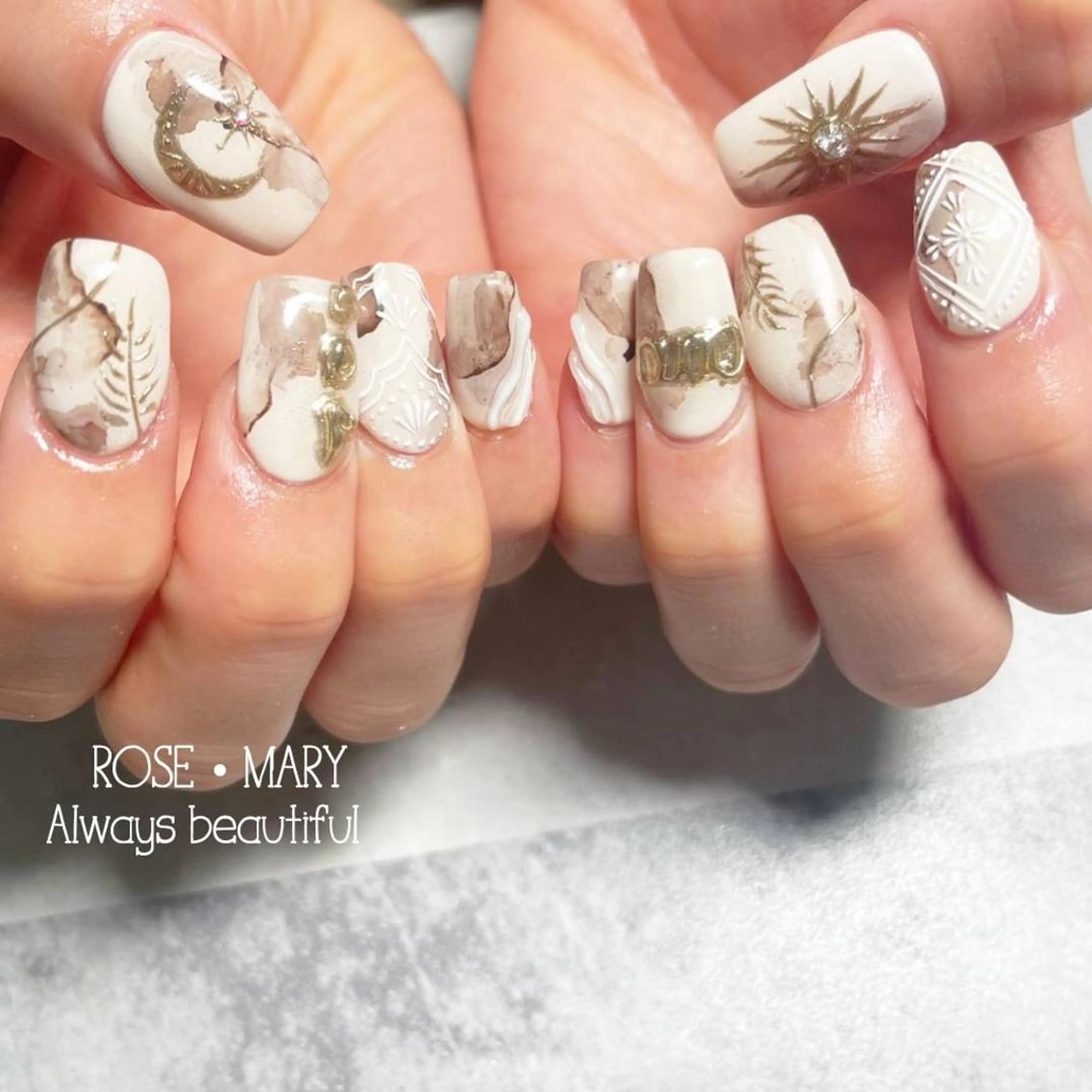 ネイル ハンドネイル ROSE・MARY 木村のネイルデザイン