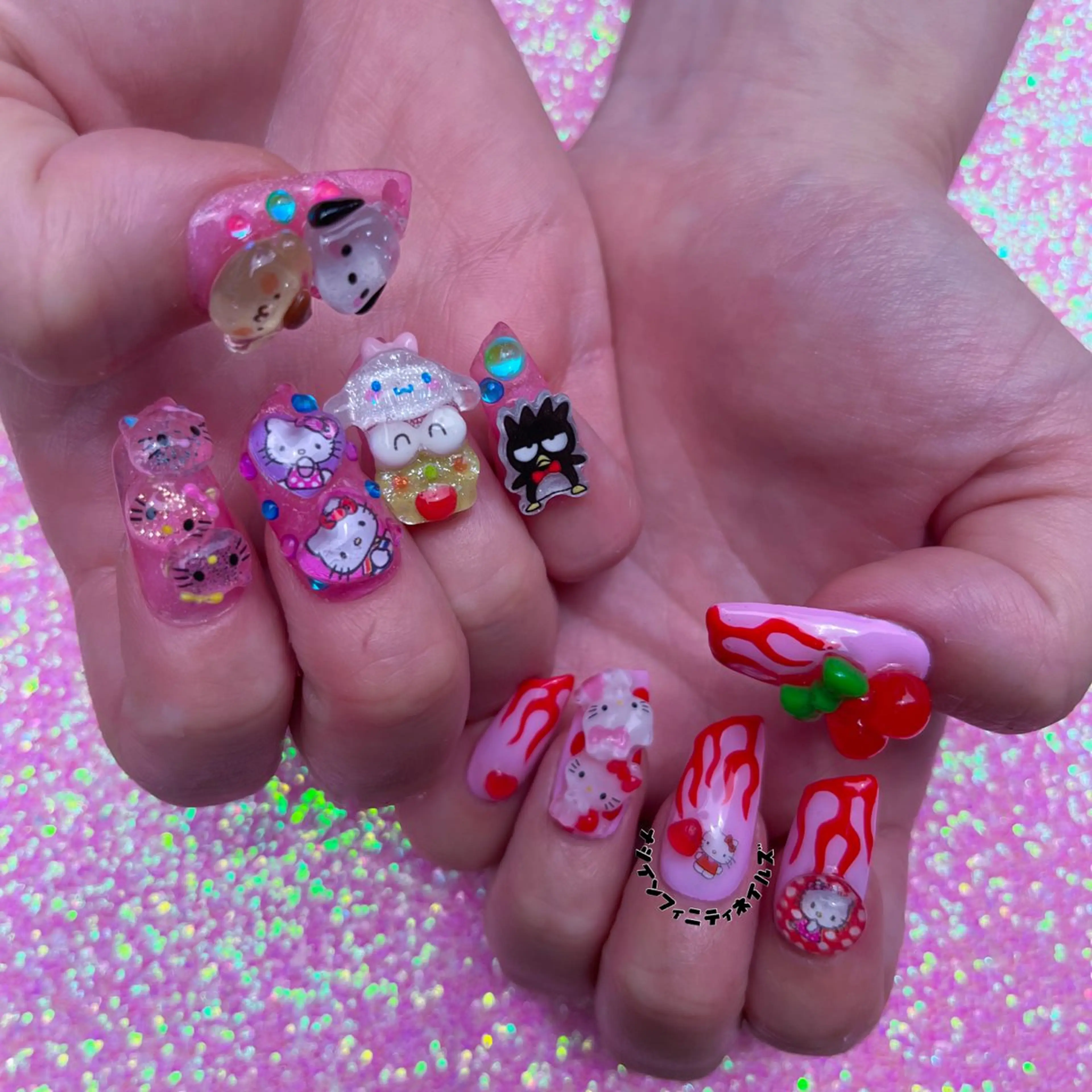 ネイル 長さ出し ハンドネイル ハンドケア ナツインフィニティ ネイルズ（なつ）のネイルデザイン