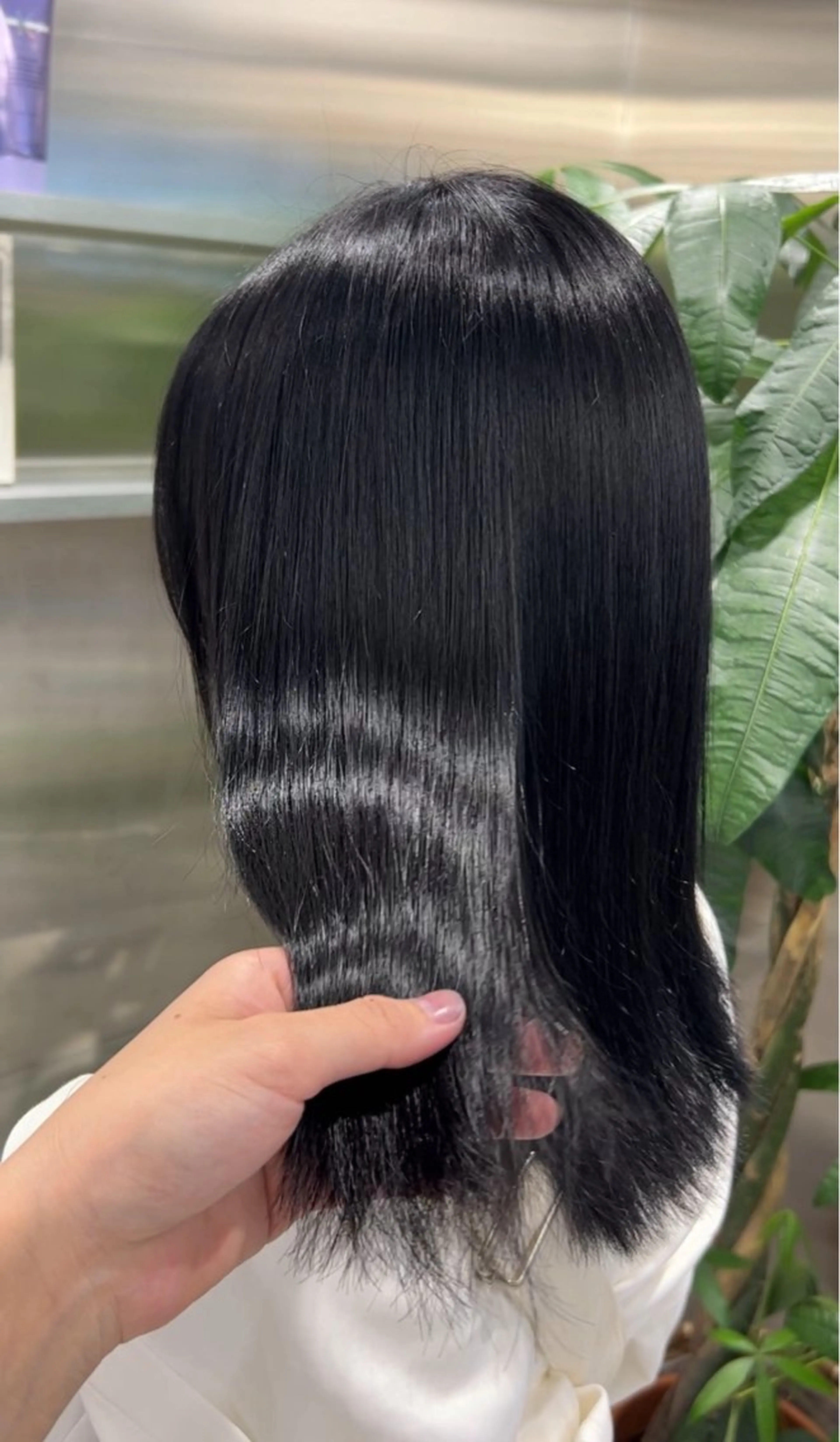 ロング カラー ヘアカラー トリートメント 冬っぽカラー/ マツエク/ゆきなのマツエク・マツパデザイン