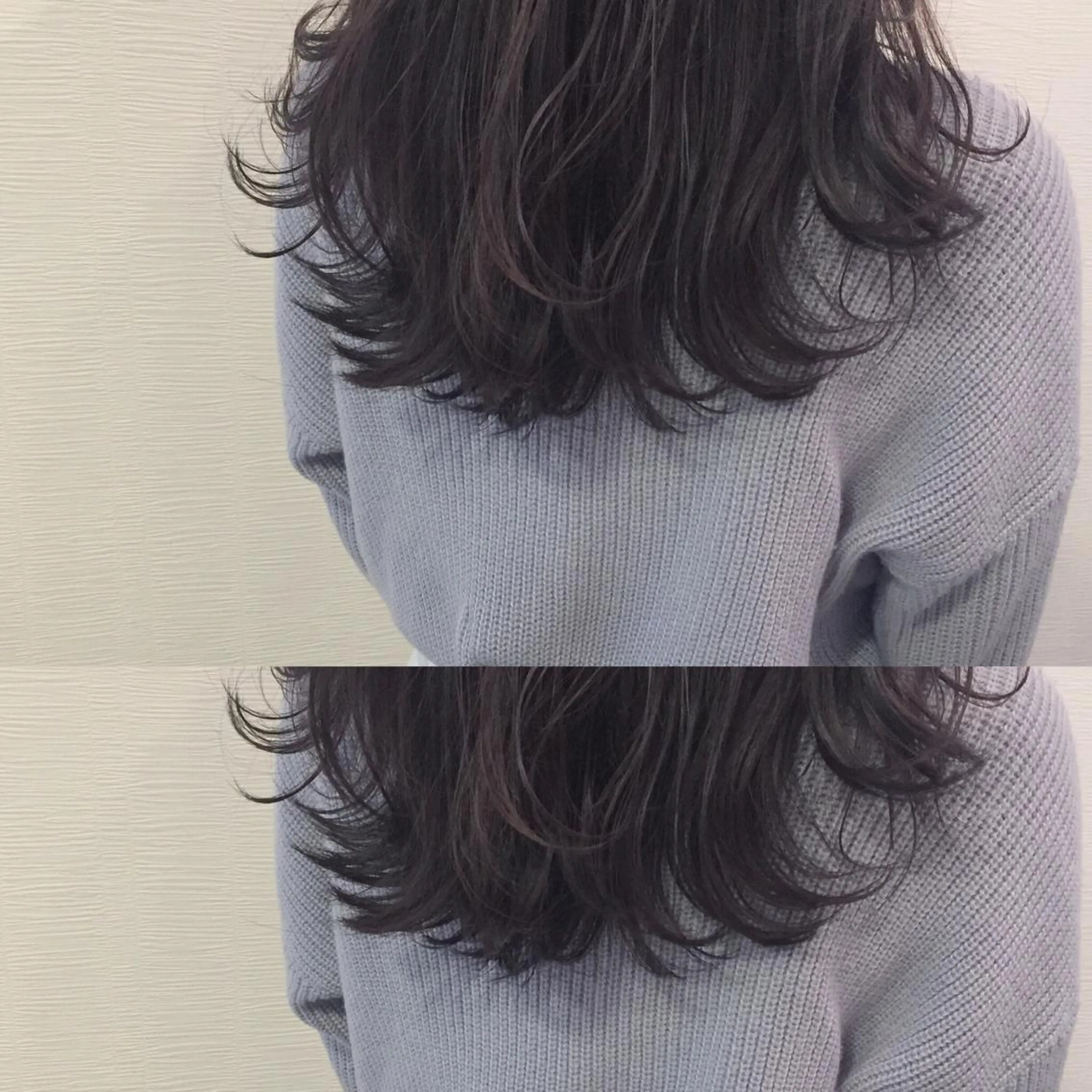 セミロング カラー ブリーチ グレージュ ハイライトカラー ブリーチなしカラー オレンジ カット ヘアカラー トリートメント toiro by lien hair atelier所属・池田 真由美のヘアスタイル