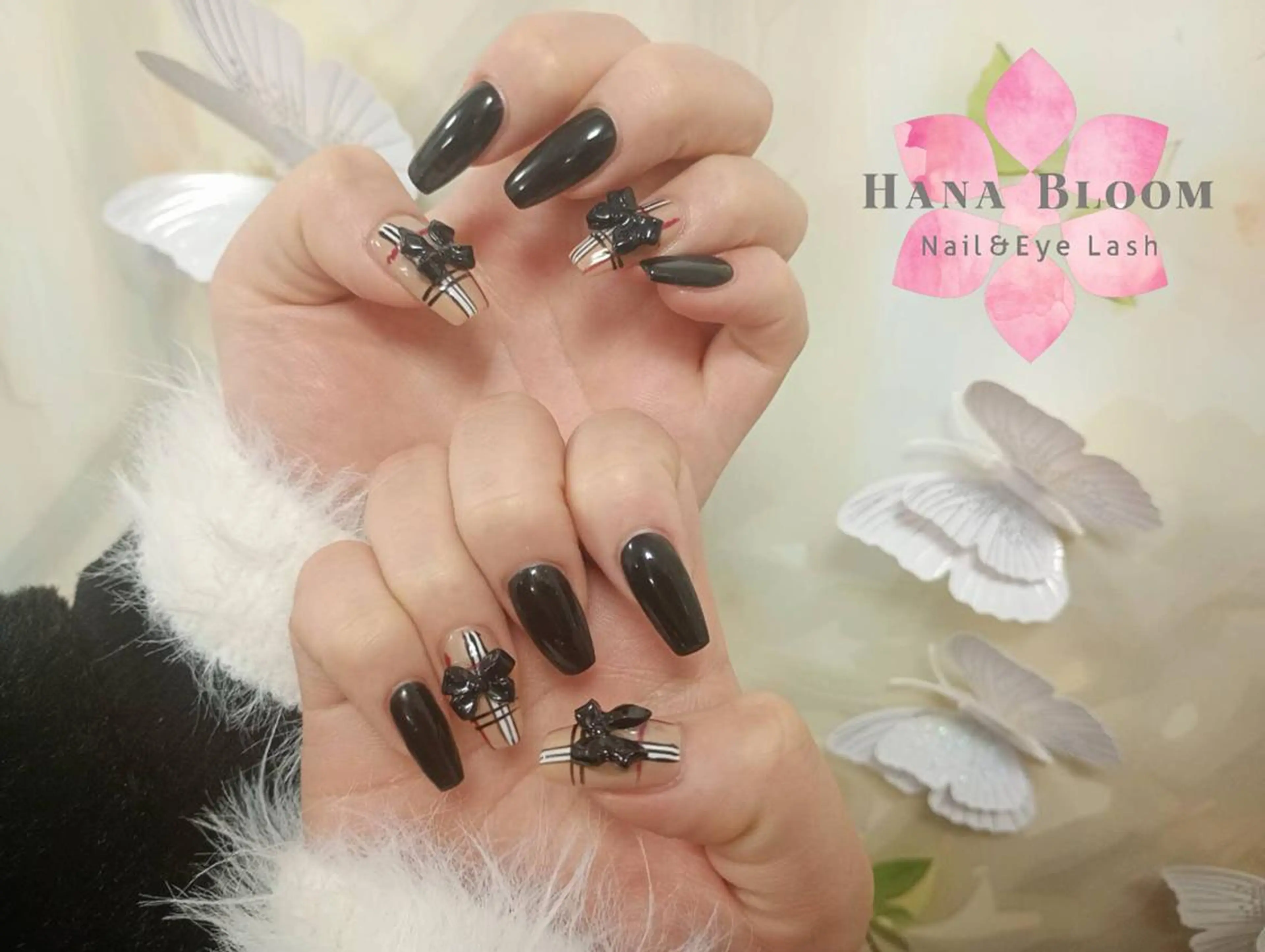 ネイル 長さ出し フレンチネイル ジェルネイル マグネットネイル ミラーネイル ハンドネイル ハンドケア Hana Bloom Nail💗YUIのネイルデザイン