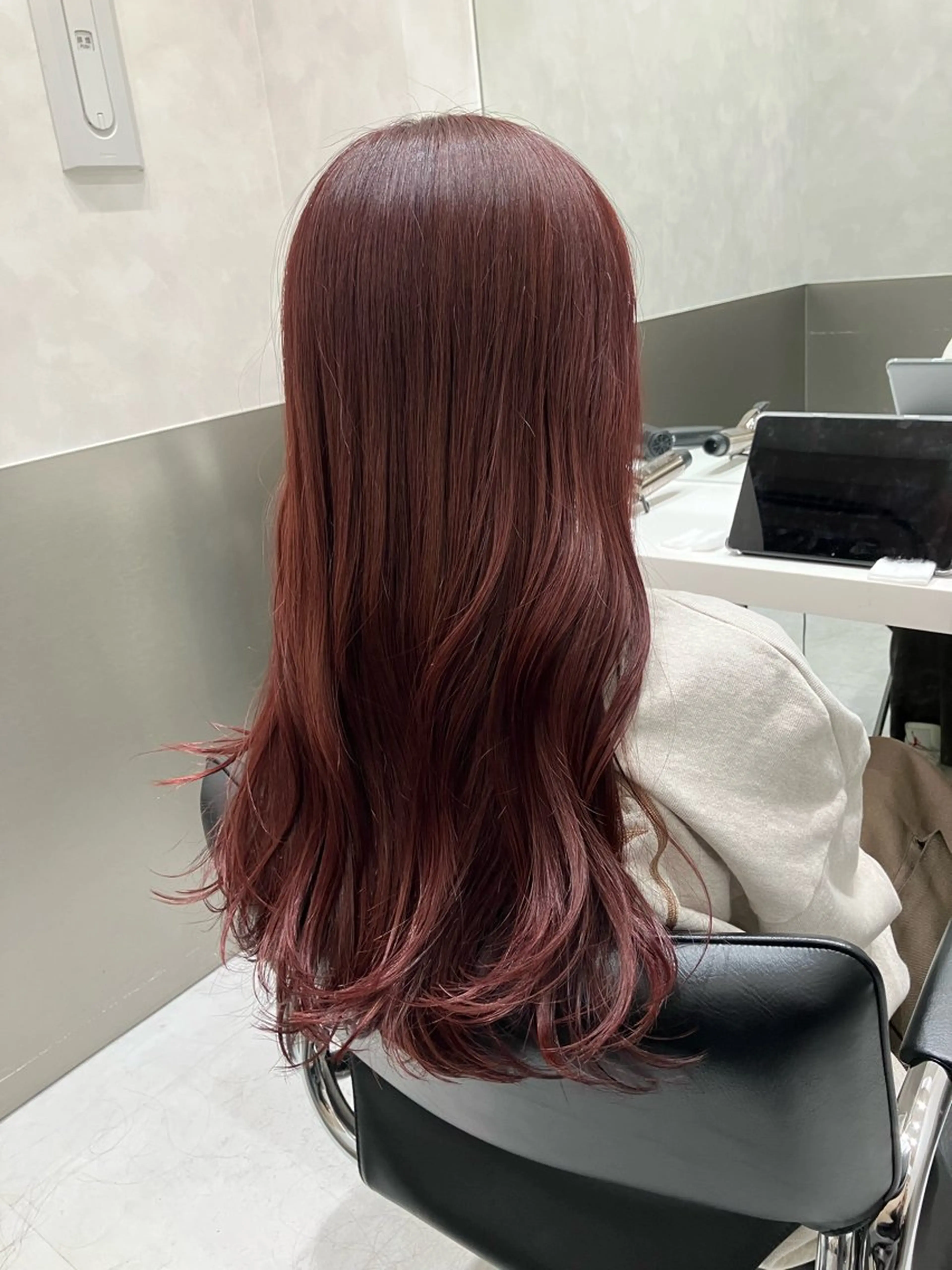 ロング カラー カット ヘアカラー トリートメント GO TODAY SHAIRE SALON原宿vita店舗所属・🩷完全マンツーマン 💖ASAHIのヘアスタイル