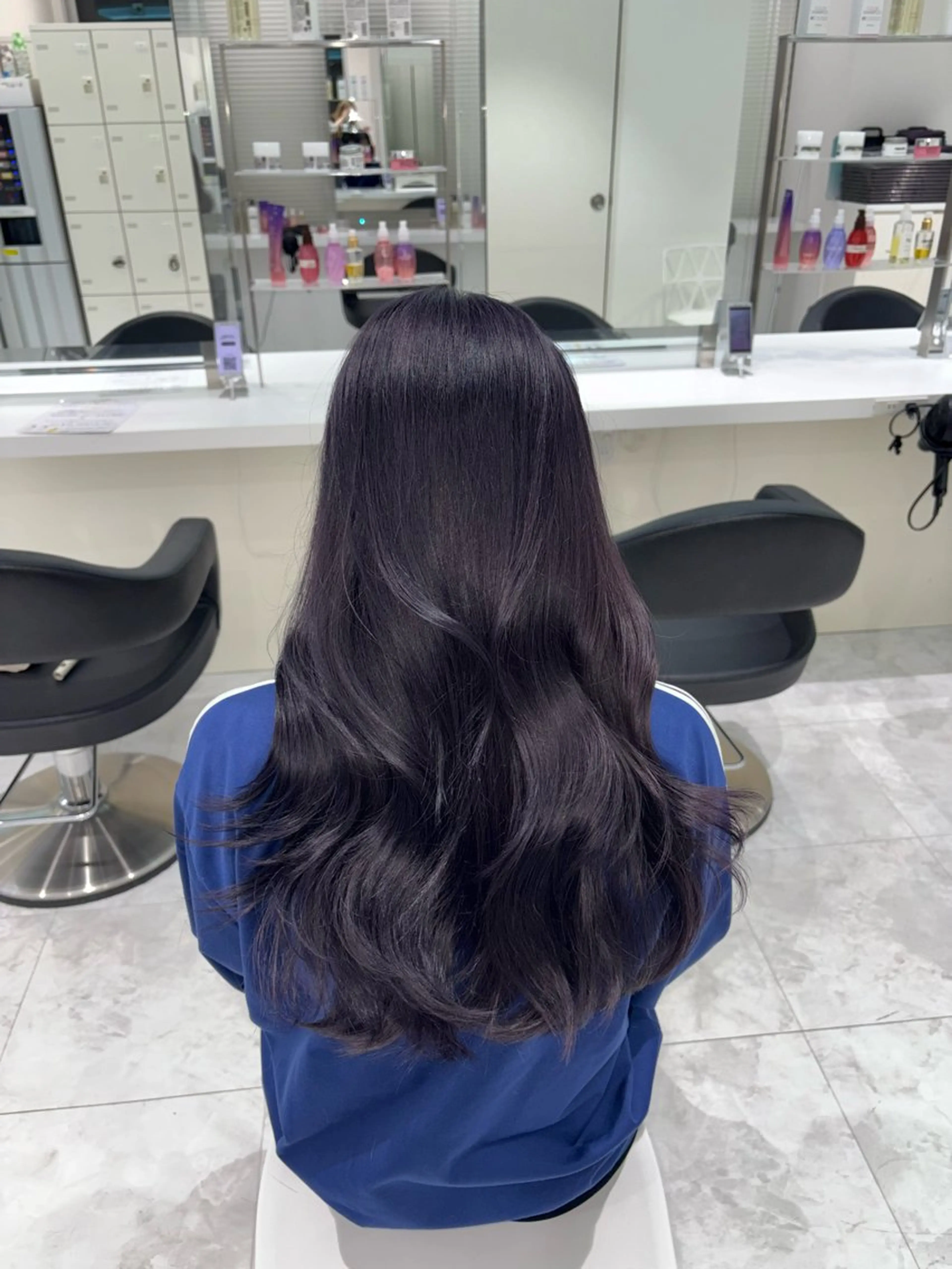 ロング 🤍ྀི透ける寒色 Cocoa🤍ྀིのヘアスタイル