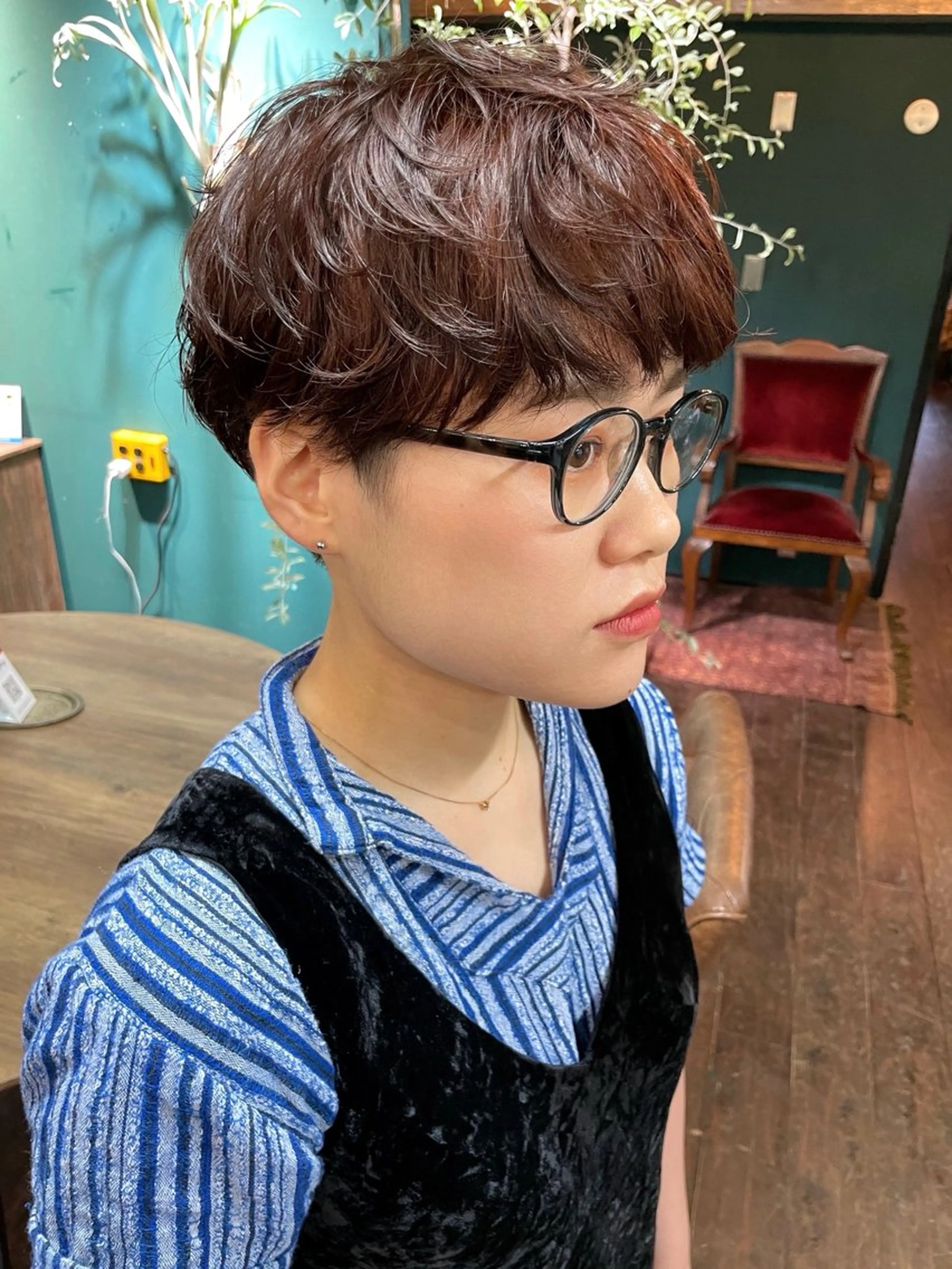 ショート カット ヘアカラー パーマ トリートメント vivre libre所属・vivre libreのヘアスタイル