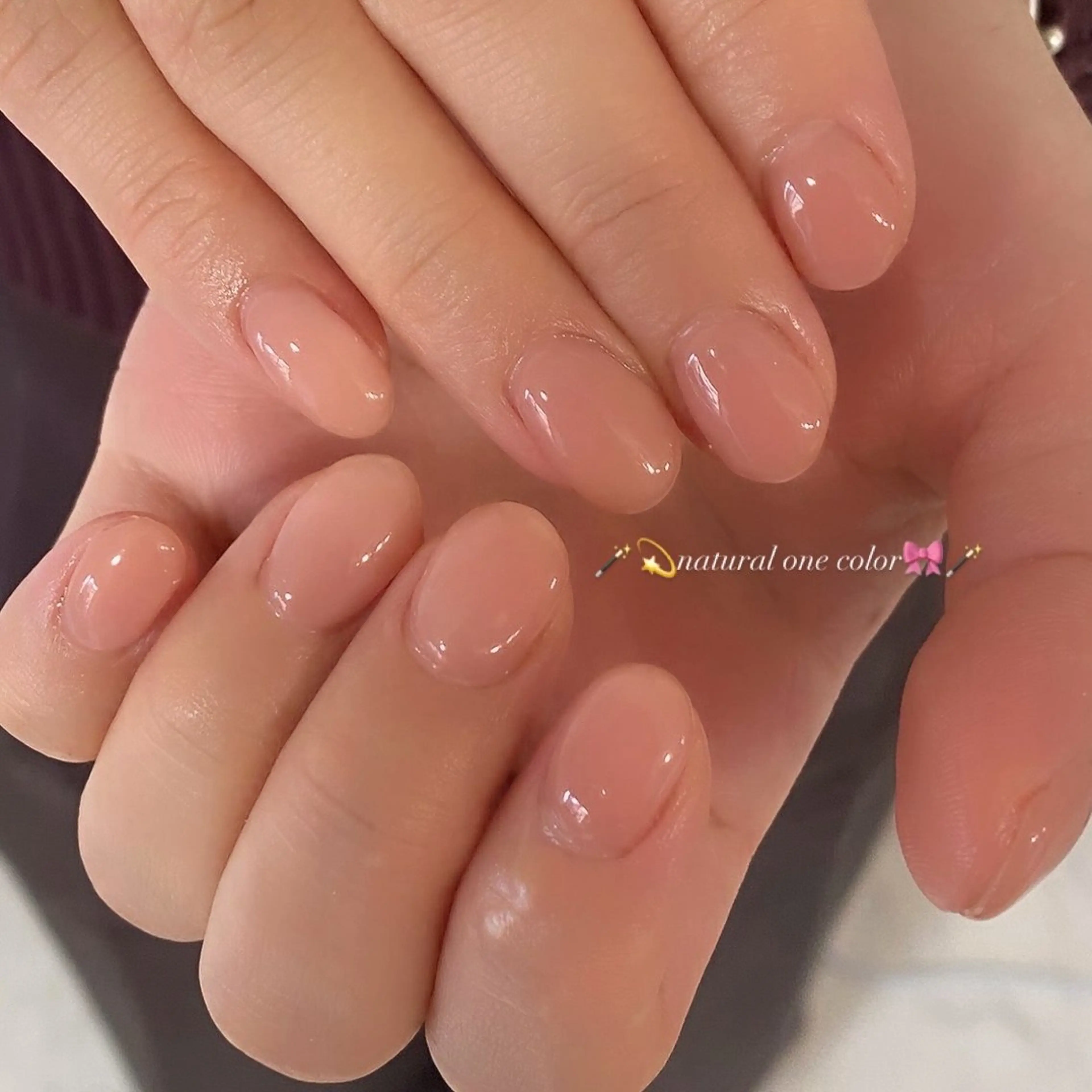 ネイル ワンカラーネイル ハンドネイル ハンドケア KONDO RIHO♡のネイルデザイン