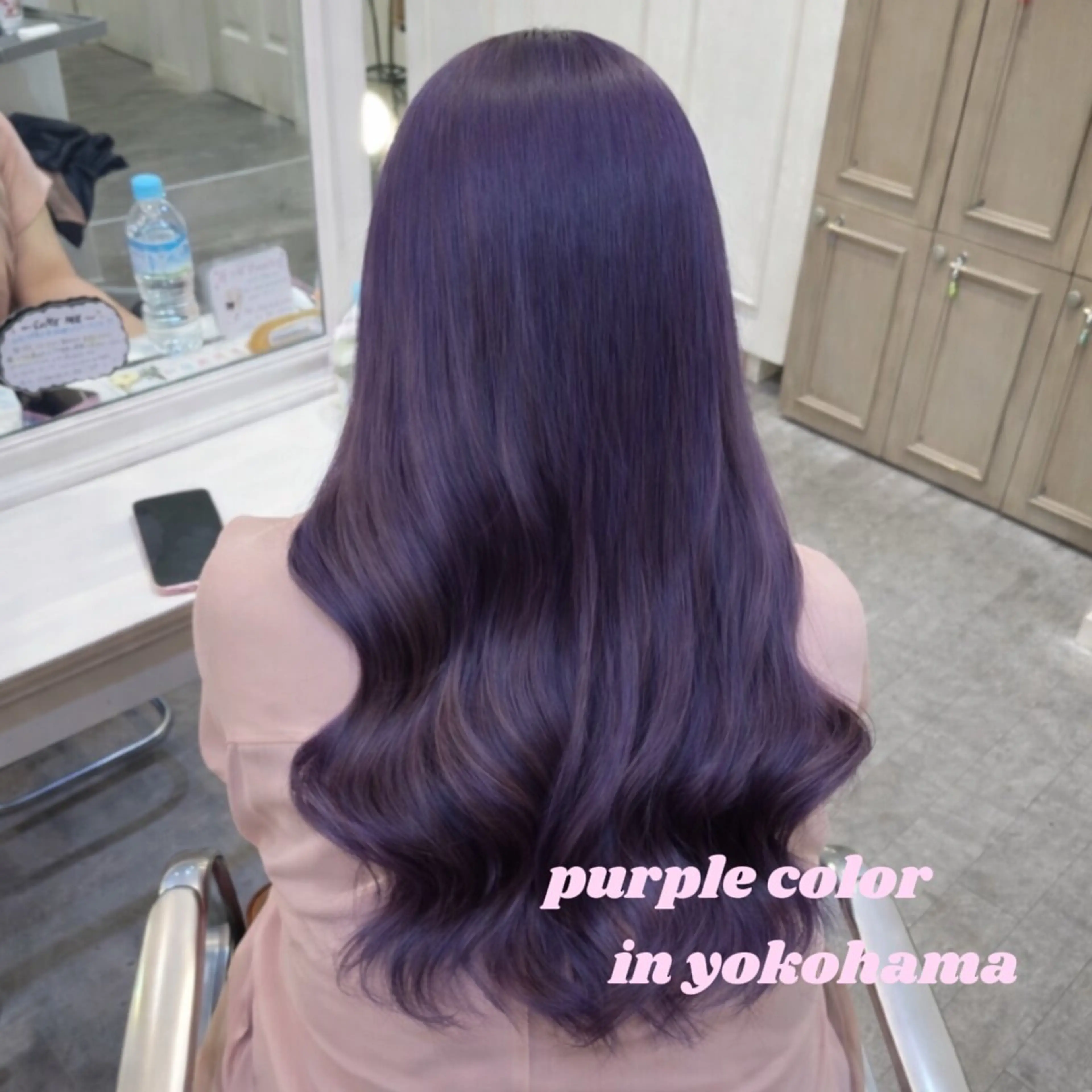 カラー ブリーチ ヘアカラー 🎼艶感カラー ヘアメ たま🎀のヘアスタイル