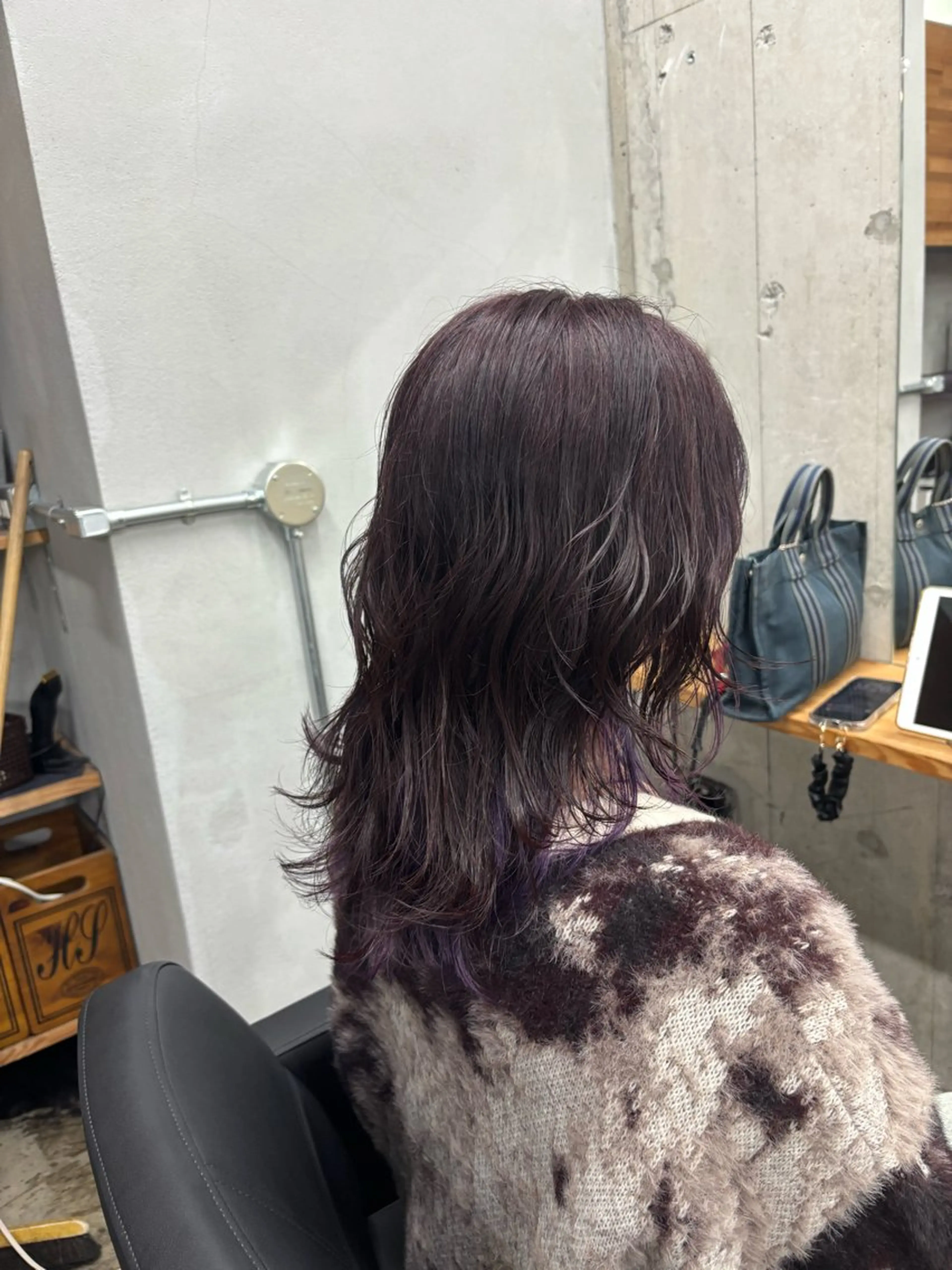 ミディアム カラー カット ヘアカラー mono / Manatoのヘアスタイル
