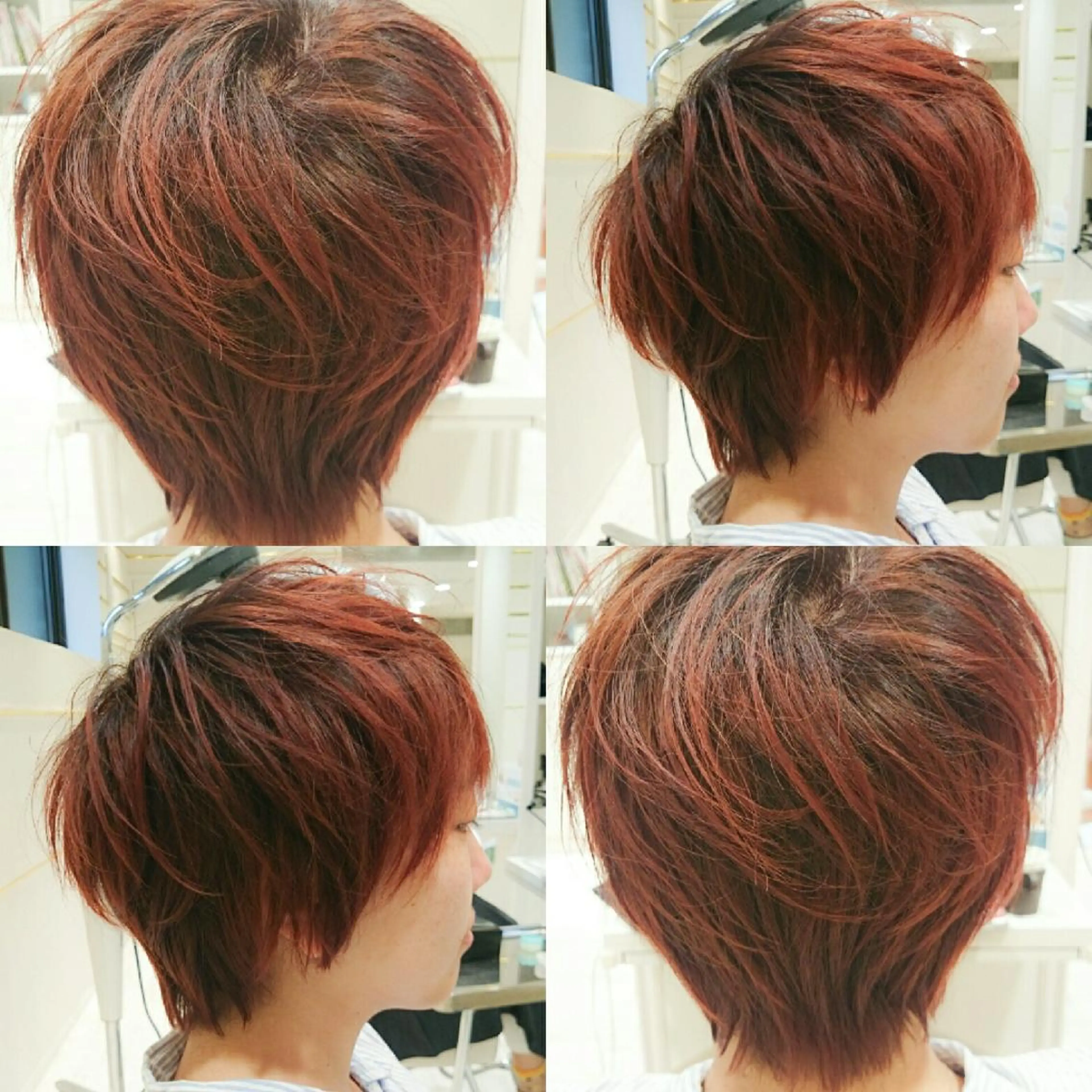 似合わせカット＋カラーの写真