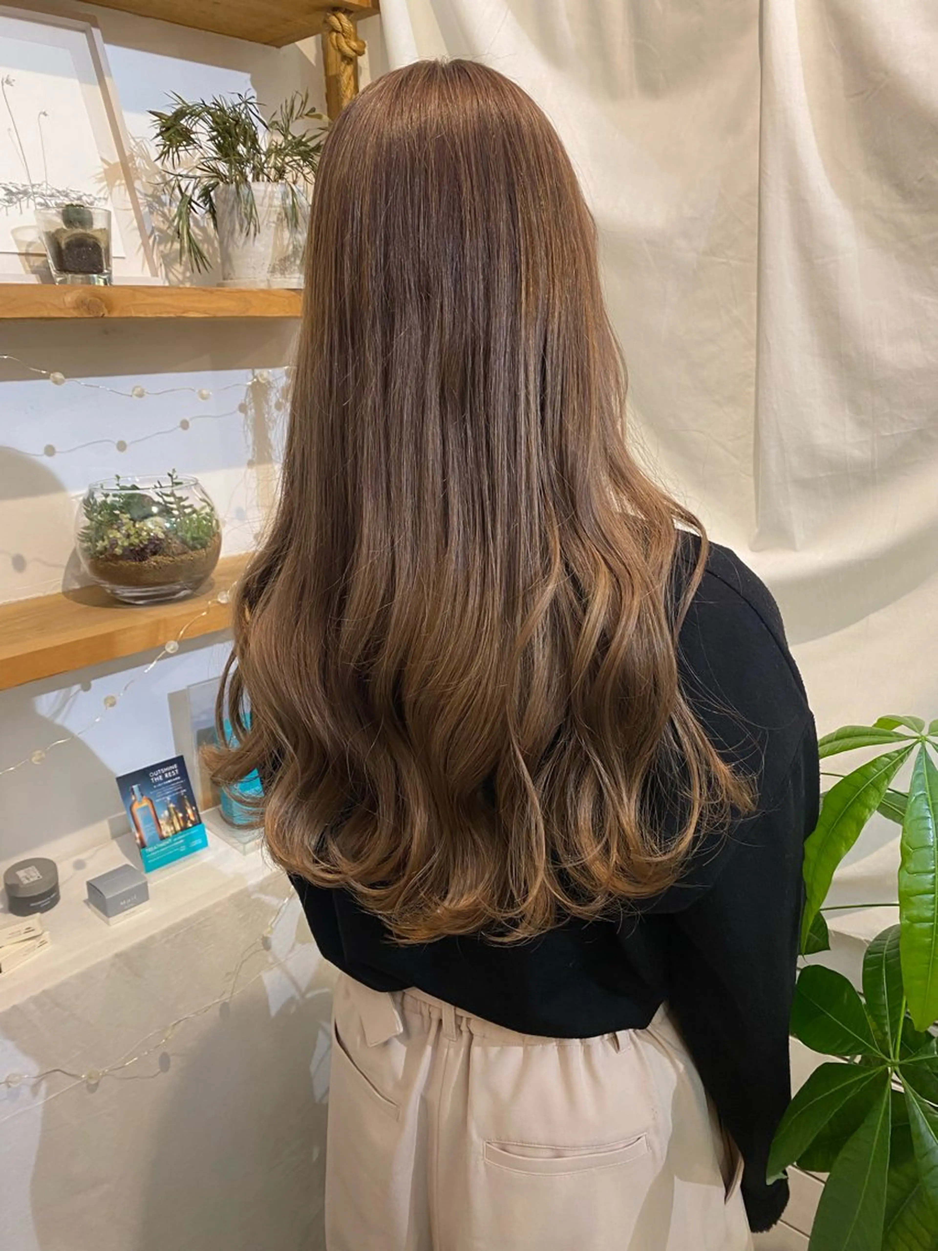 ロング カラー Joule銀座 石山あやのヘアスタイル
