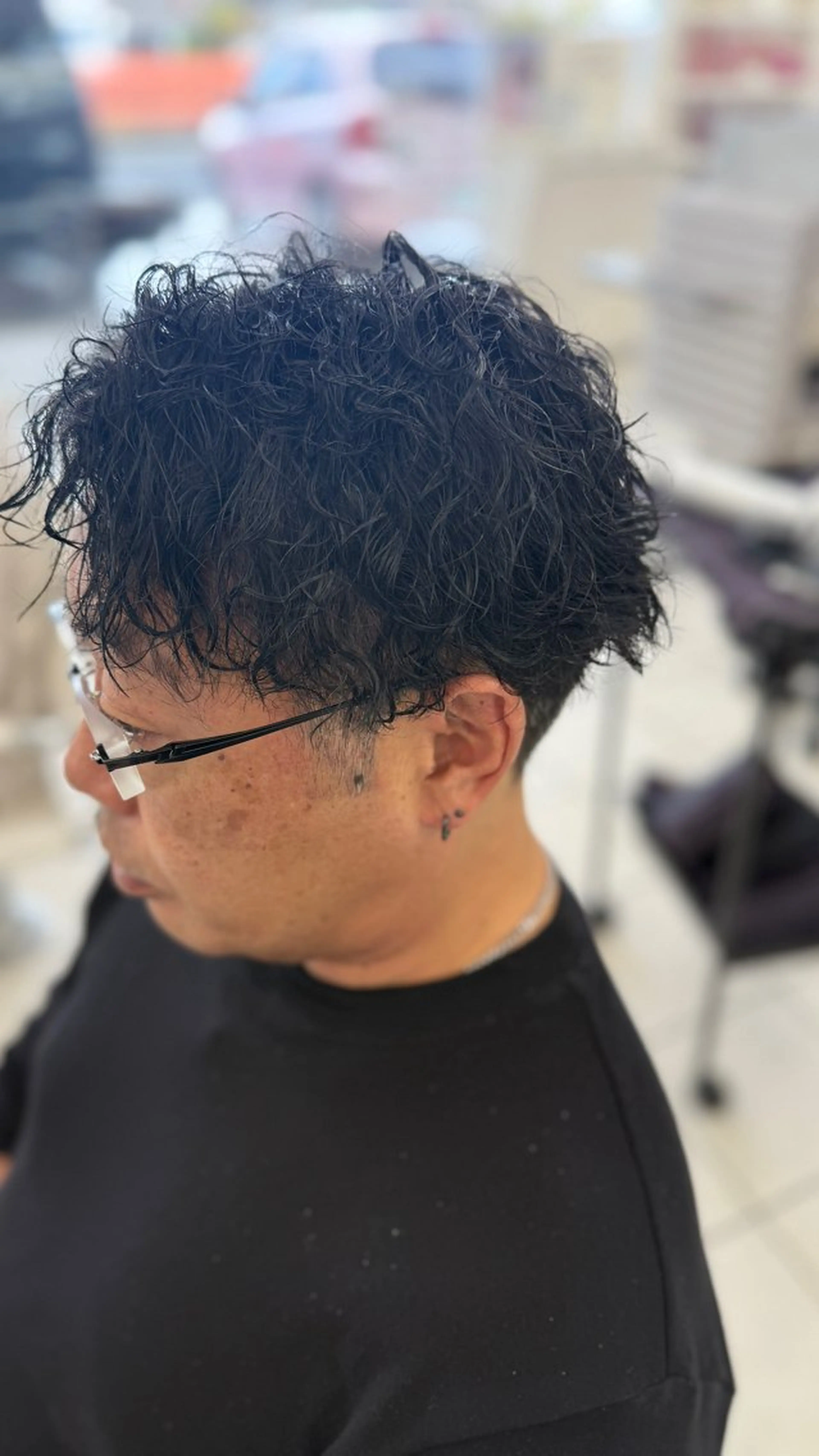 パーマ ニュアンスパーマ カット パーマ メンズ特化/ツイスト /スパイラル/河原田のヘアスタイル