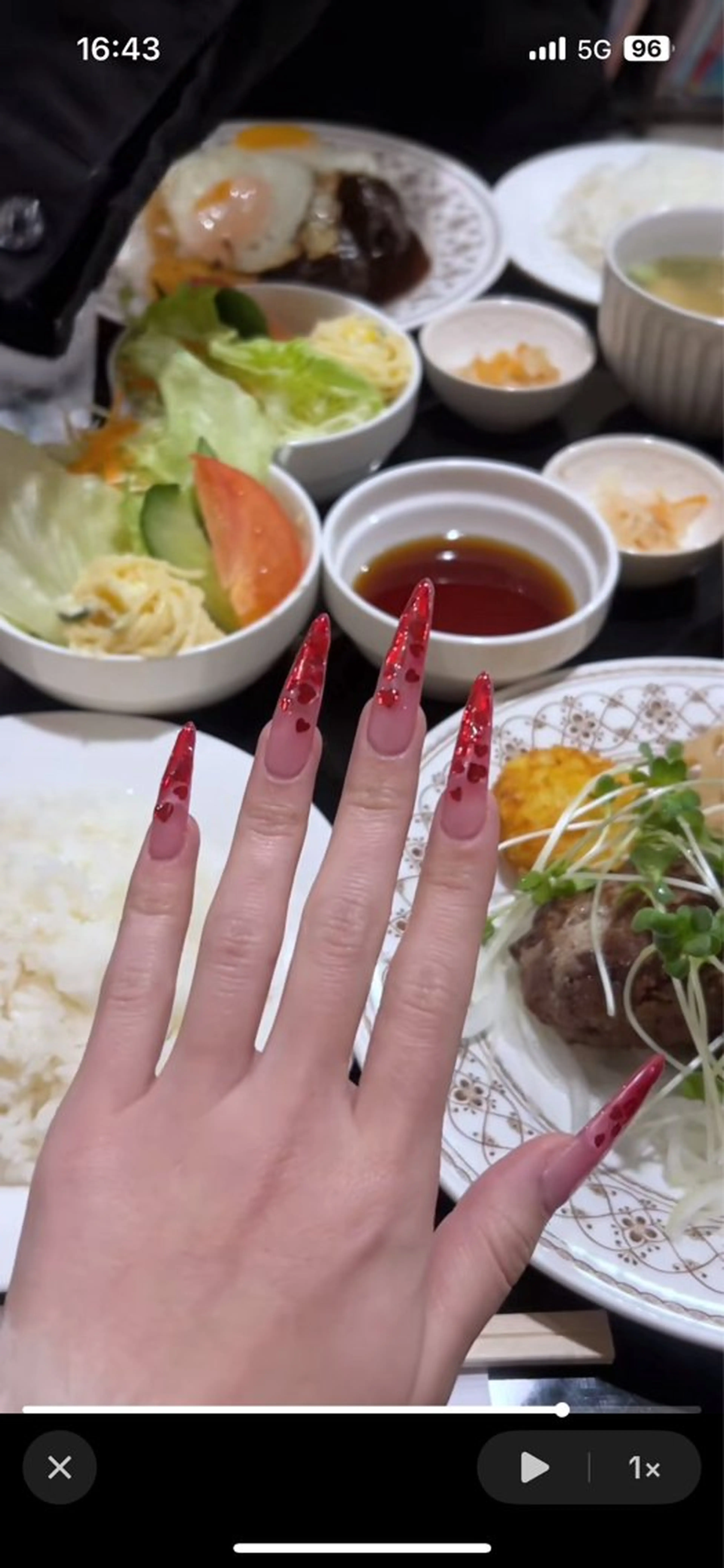 ネイル 長さ出し グラデーション キラキラネイル マグネットネイル ニュアンスネイル ハンドネイル Lee Nails チップ長さだし専門店のネイルデザイン