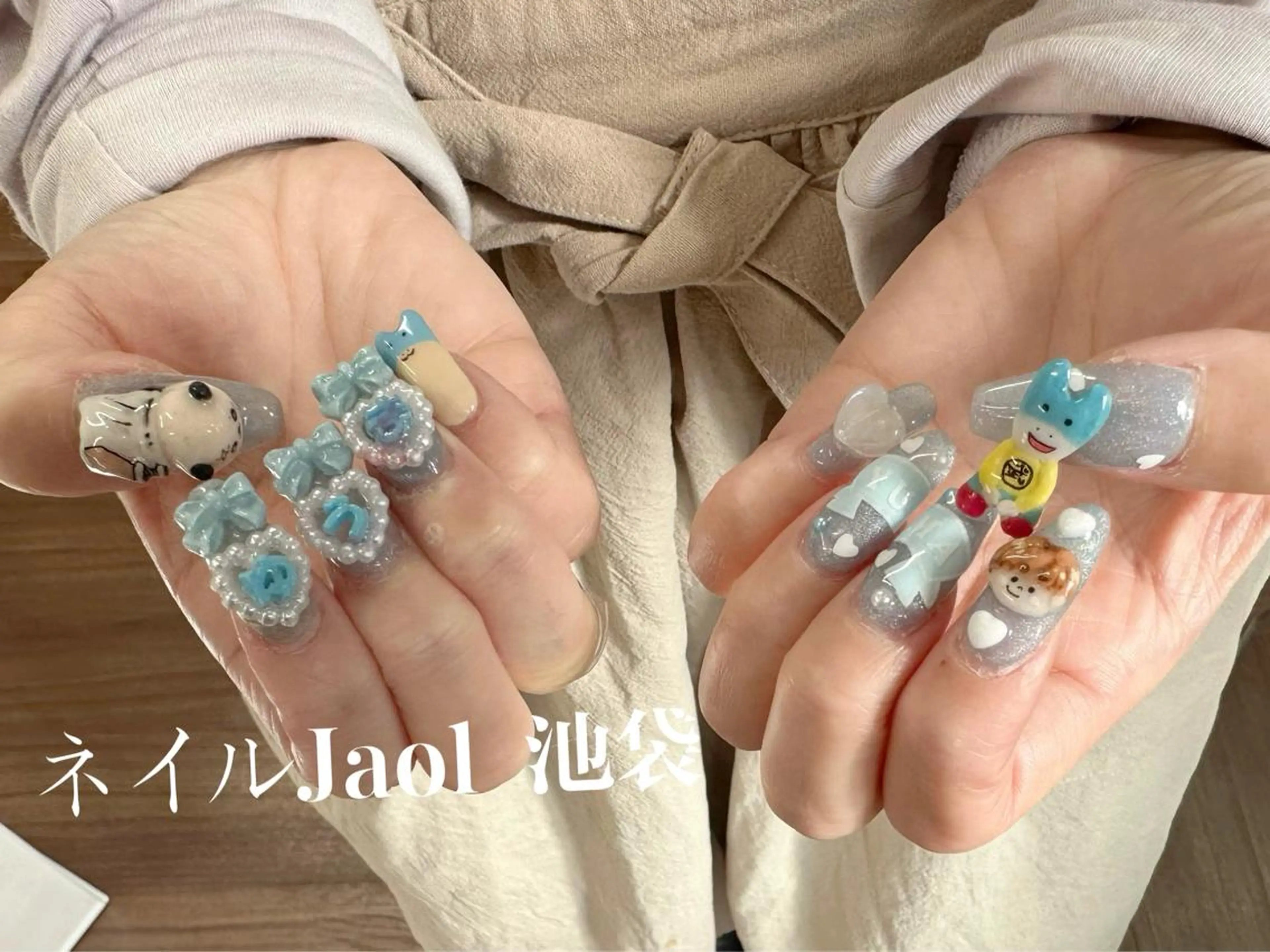 セミロング nail jaol池袋店所属・ネイルJaol 池袋のネイルデザイン