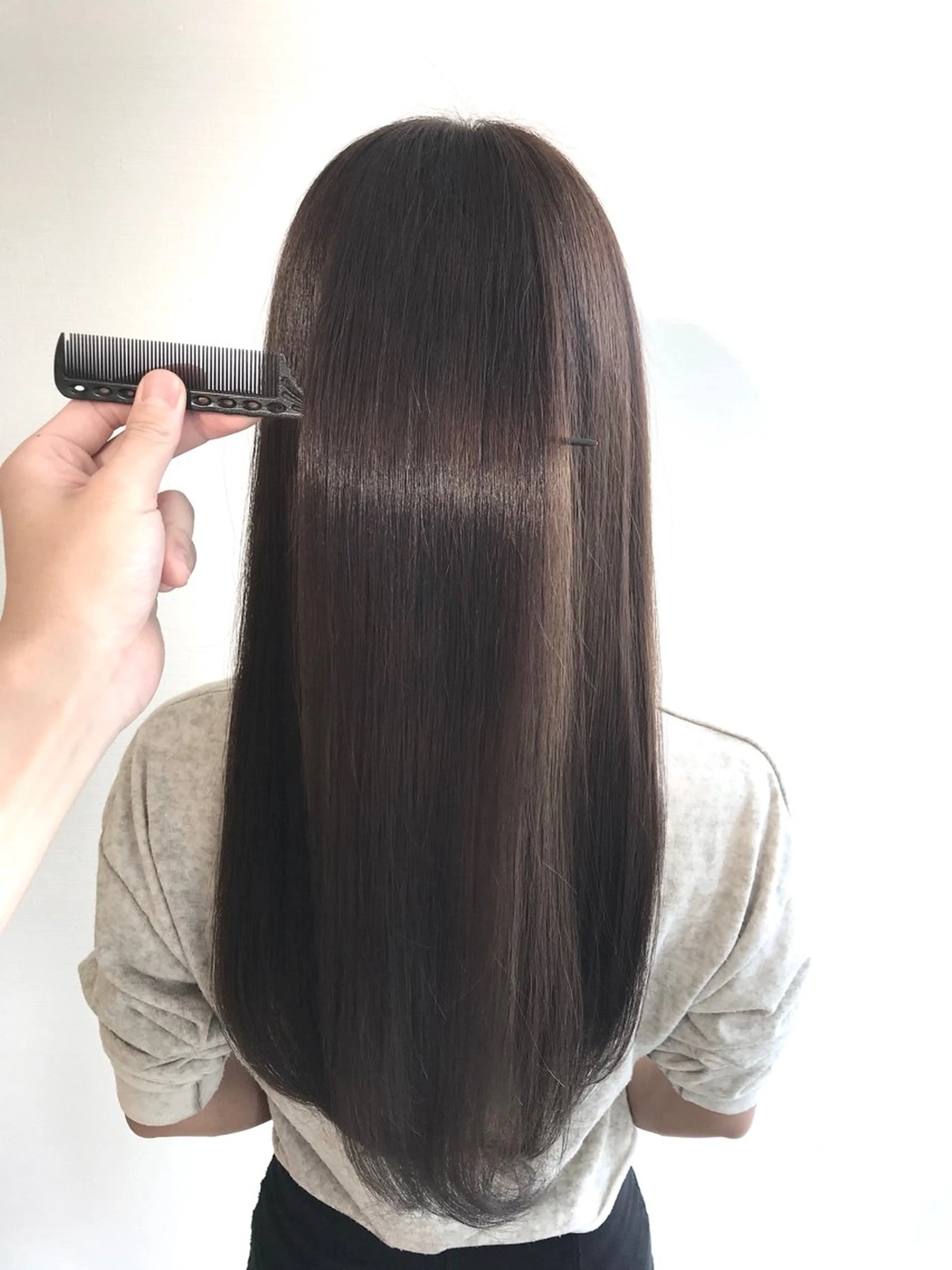 ロング カラー 髪質改善 トリートメント 🌈ハイトーン髪質改 善🌈polon🌟のヘアスタイル