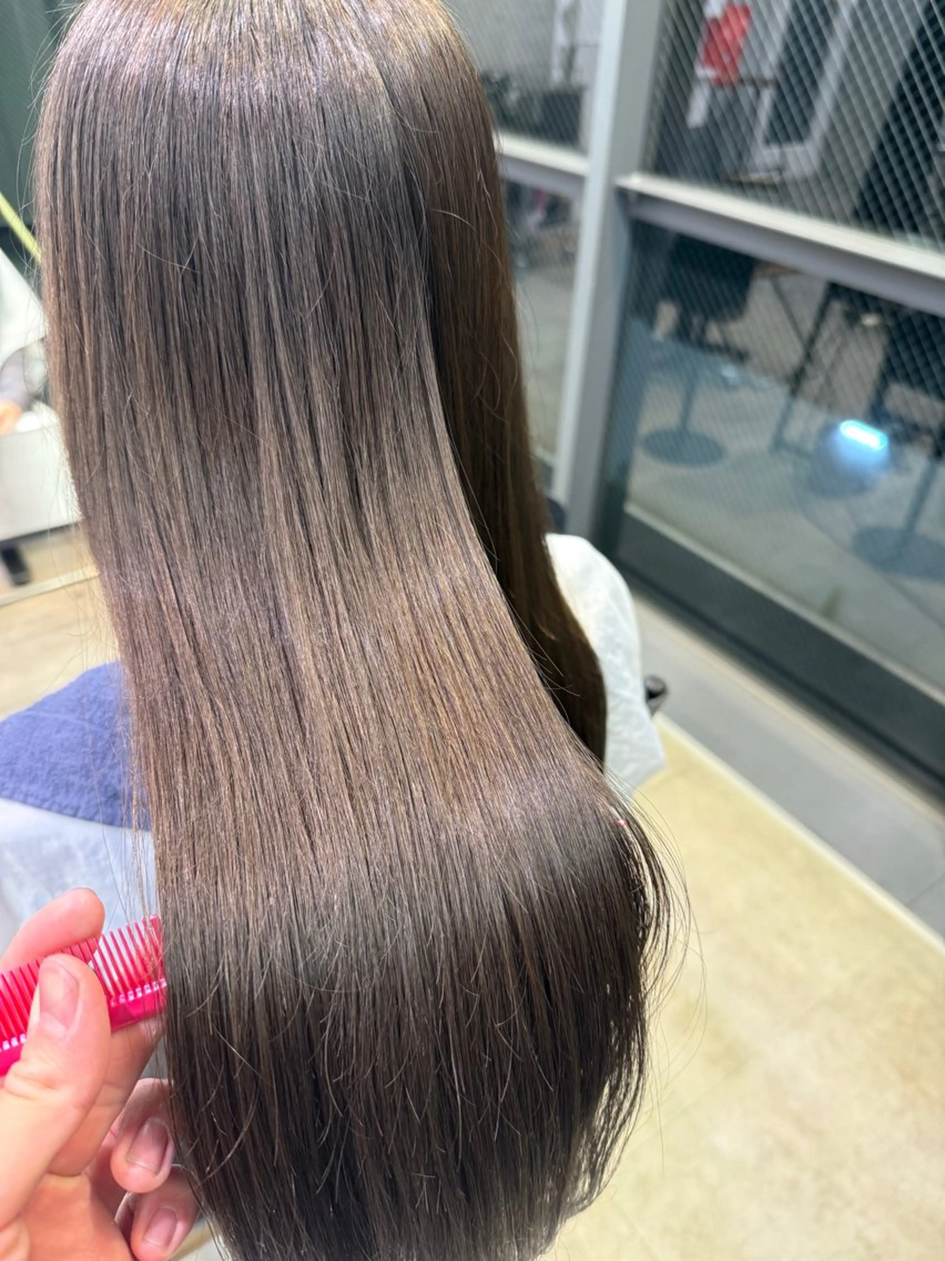 ロング カラー 透明感カラー SORA表参道所属・🫧縮毛矯正🫧 艶髪/島田晃太郎のヘアスタイル