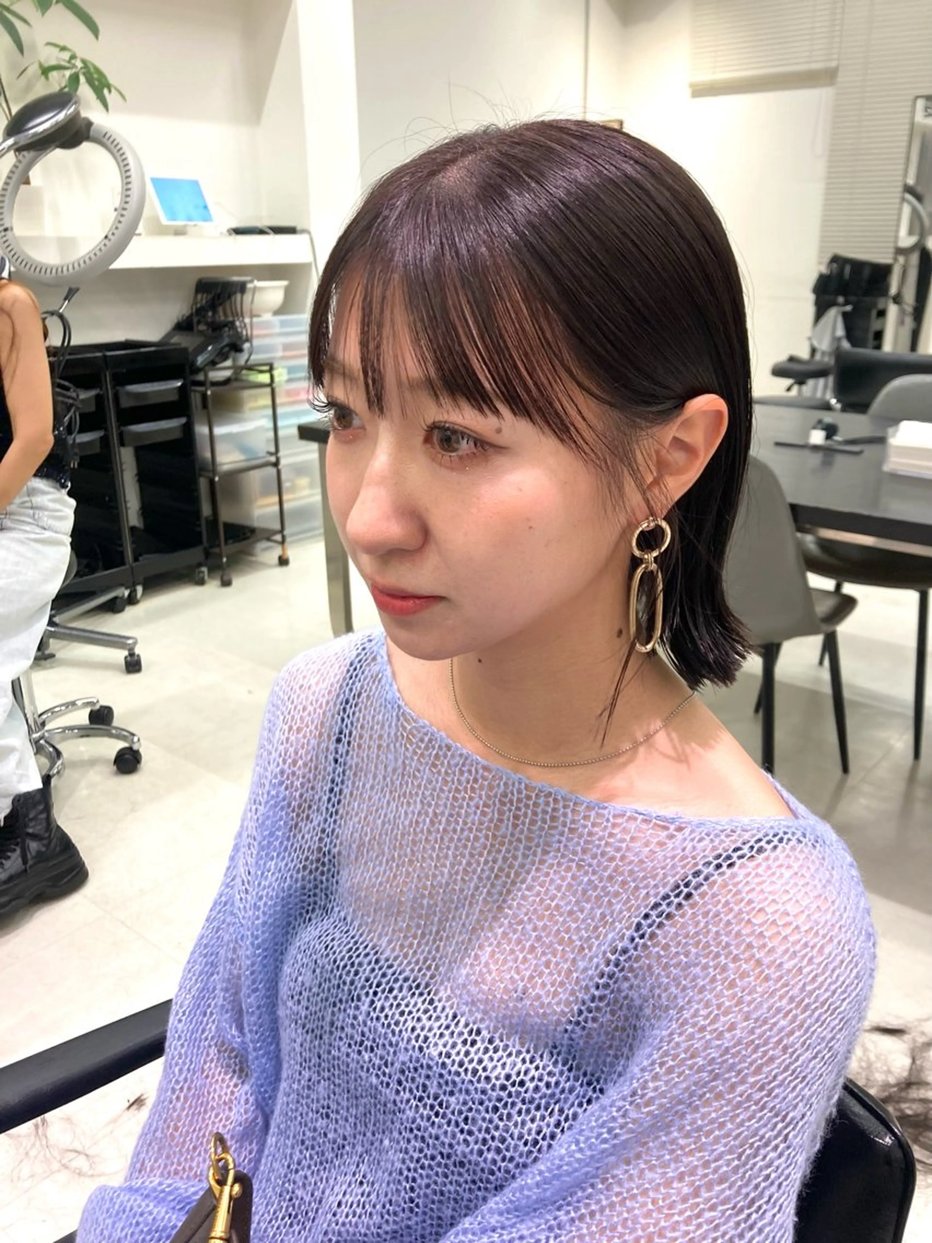 カラー カット ヘアカラー トリートメント GO TODAY SHAIRE SALON原宿vita店舗所属・🩷完全マンツーマン 💖ASAHIのヘアスタイル