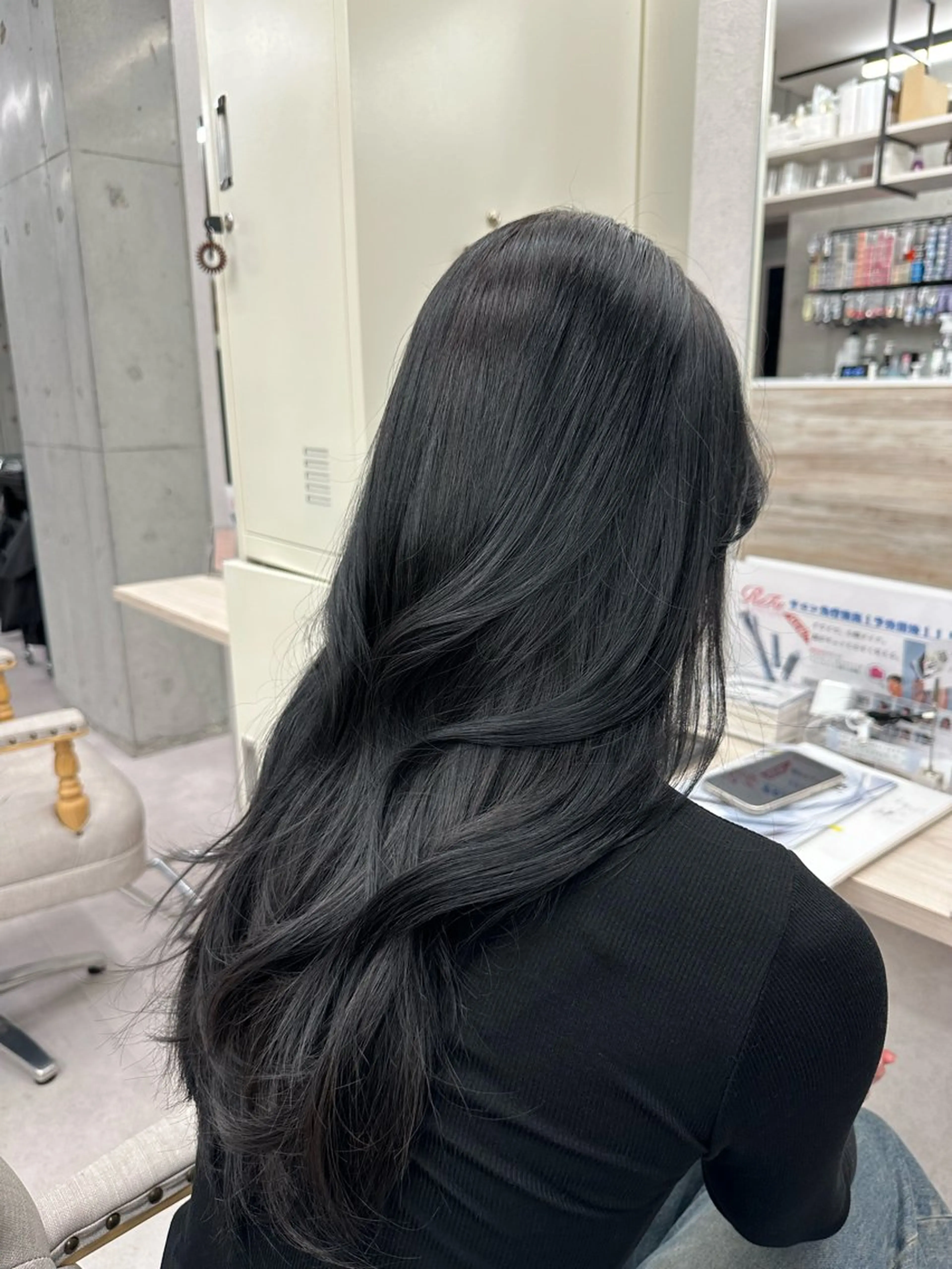 ロング 高橋 風羽のヘアスタイル