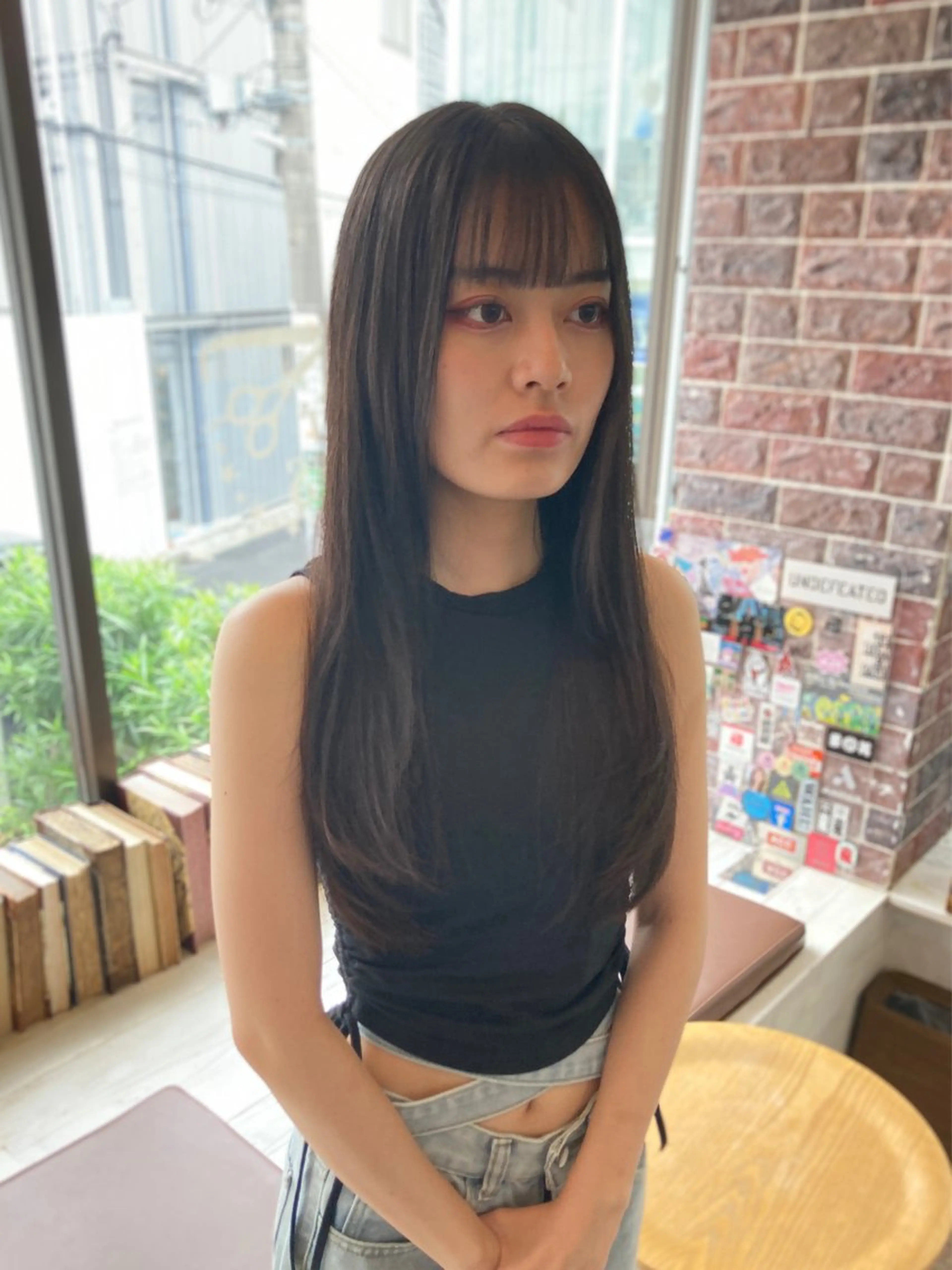 ロング ウルフレイヤー エクステ/kokiのヘアスタイル