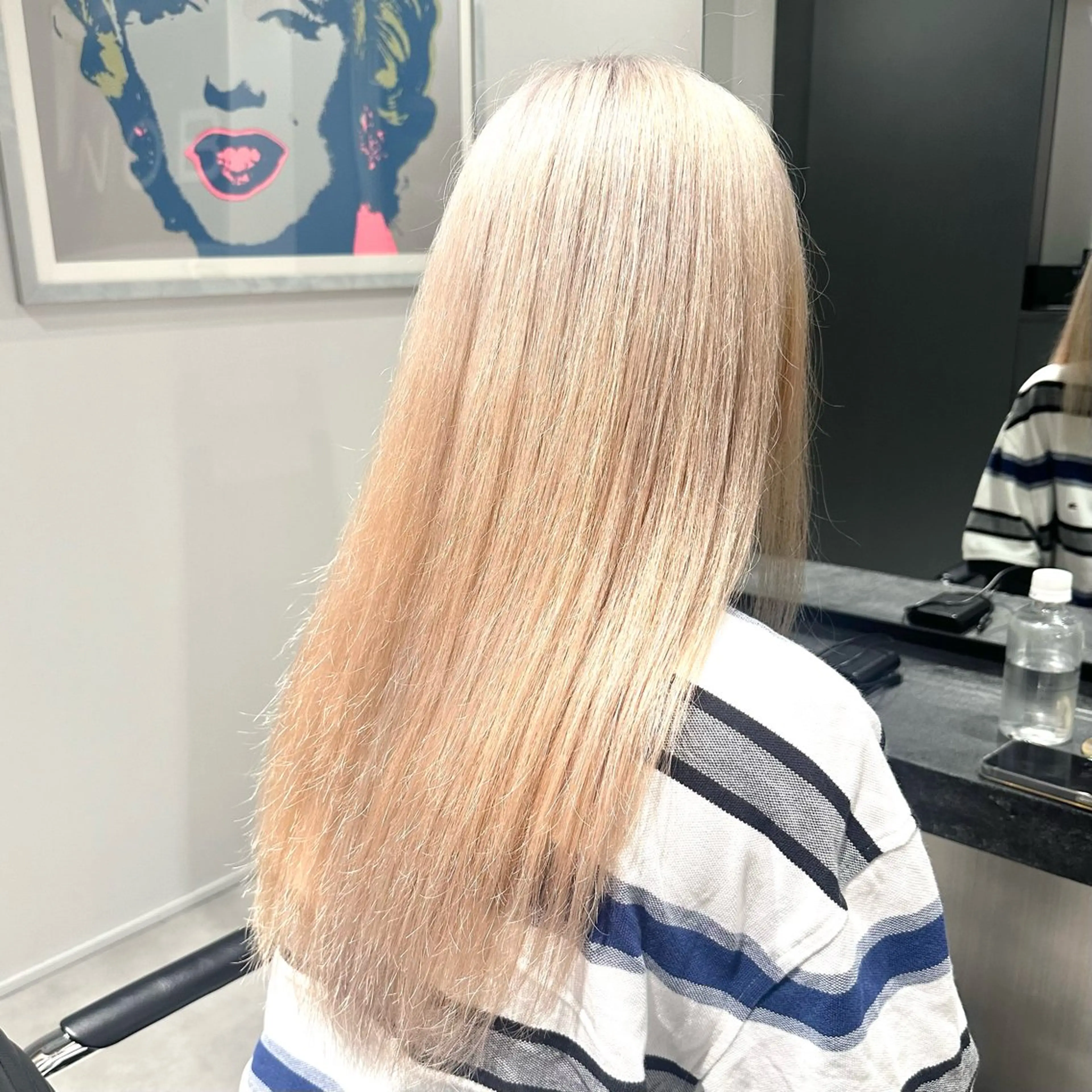 ロング カラー カット ヘアカラー トリートメント ハイトーン/ウルフ/ レイヤー/Asukaのヘアスタイル