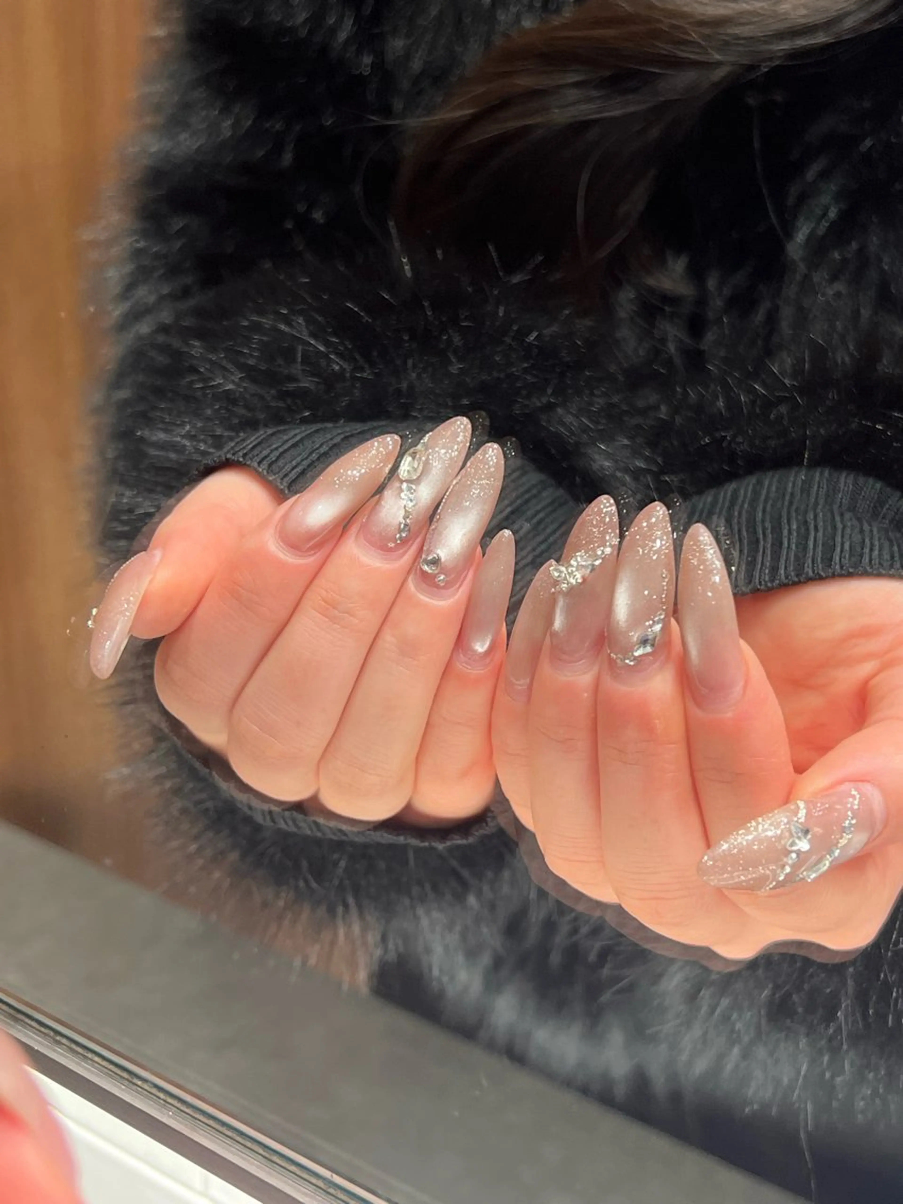 ネイル ハンドネイル 韓国ﾜﾝﾎﾝnail yukiのネイルデザイン