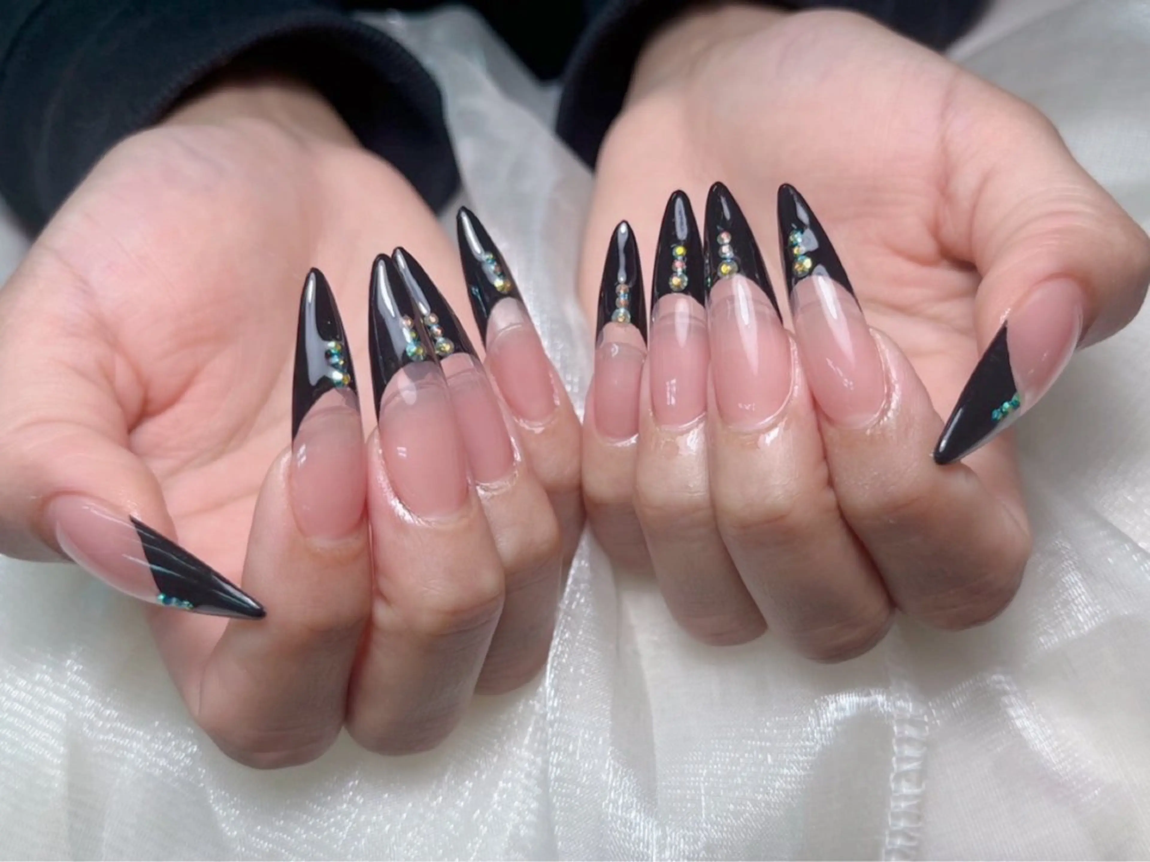 ネイル ロングネイル ハンドネイル lucky nail 歌舞伎町のネイルデザイン