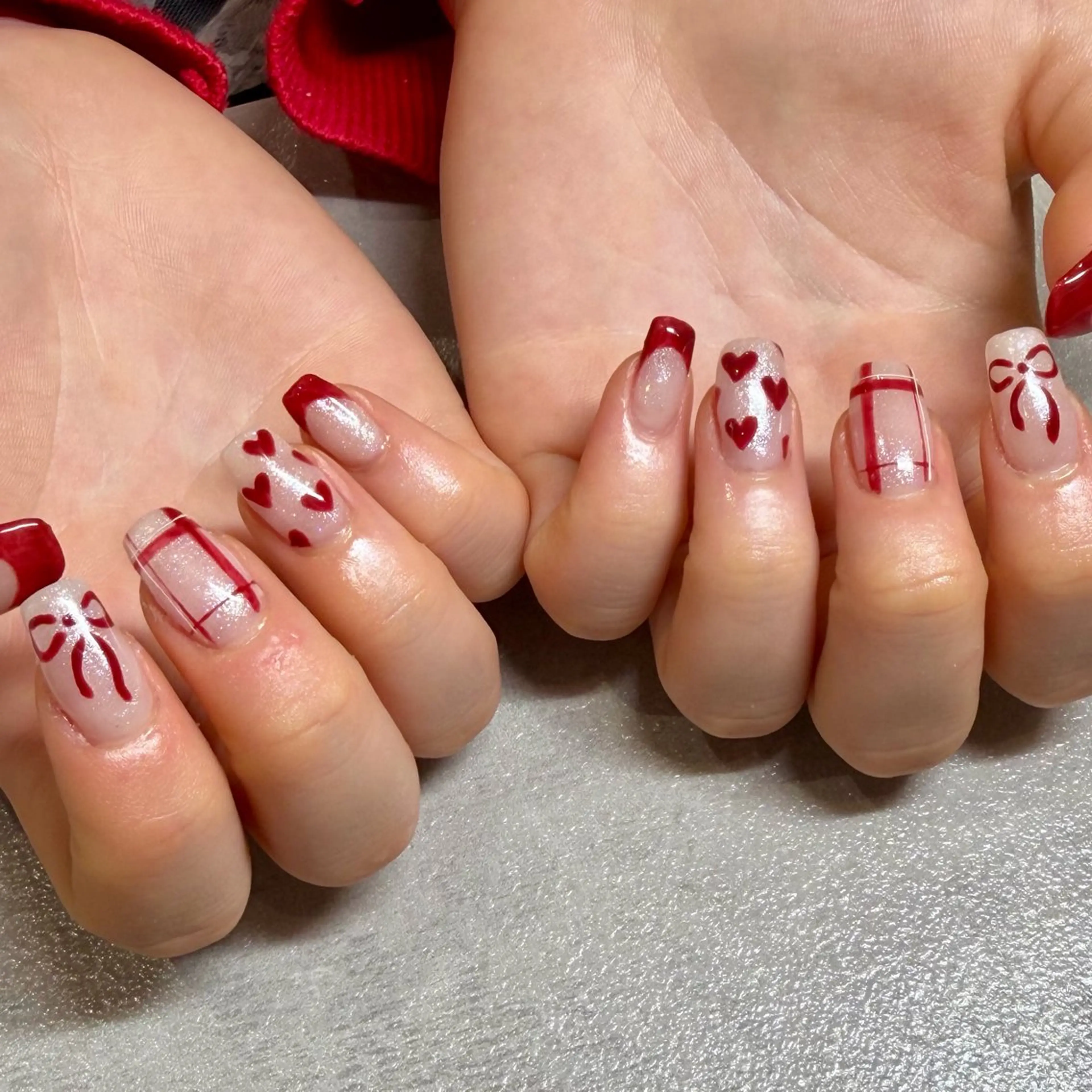 ネイル ハンドネイル 奥田 真歩のネイルデザイン