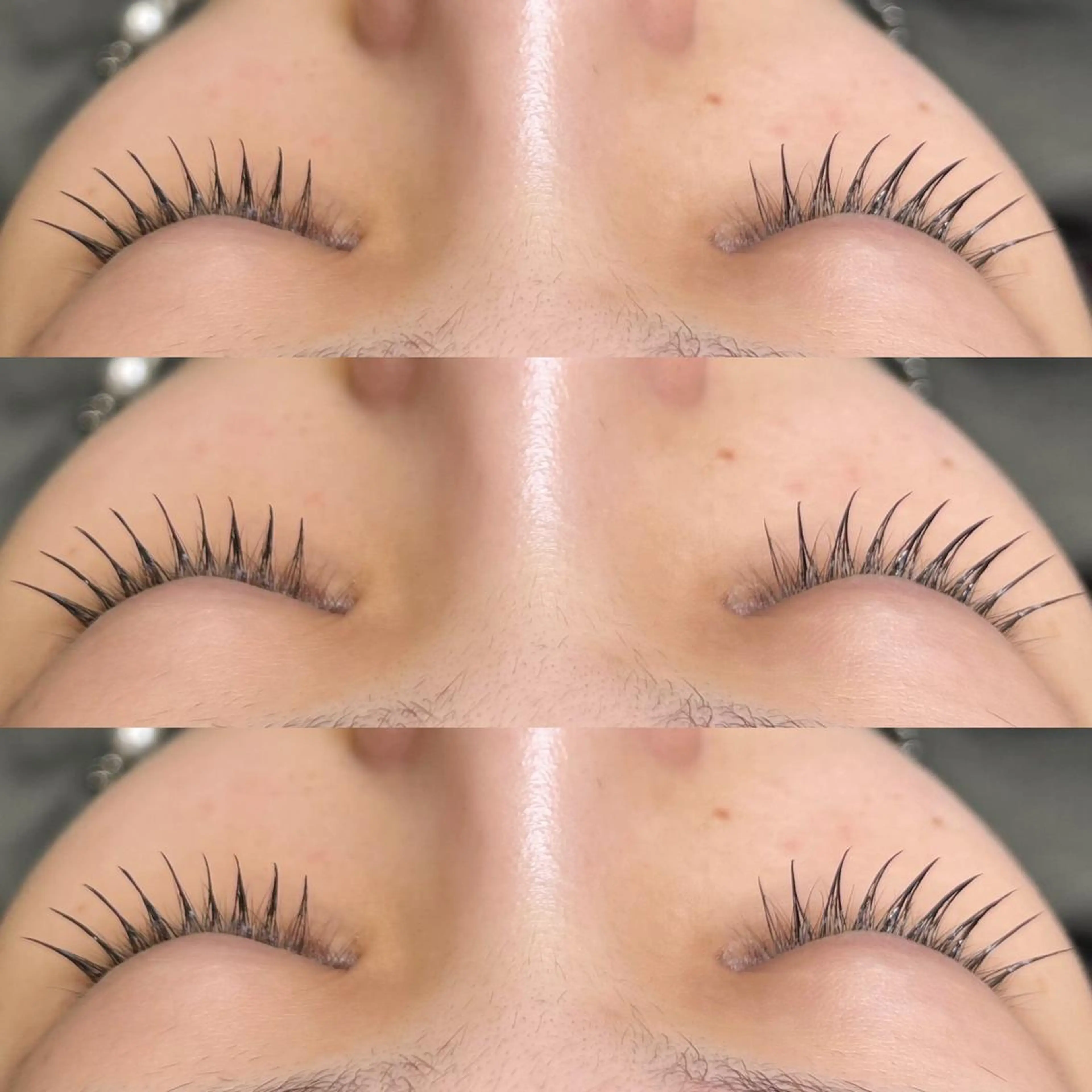 マツエク・マツパ アイブロウ 眉毛ワックス脱毛 フラットラッシュ Jカール ナチュラル パリジェンヌラッシュリフト マツエク Cherie Kawaguchiのマツエク・マツパデザイン