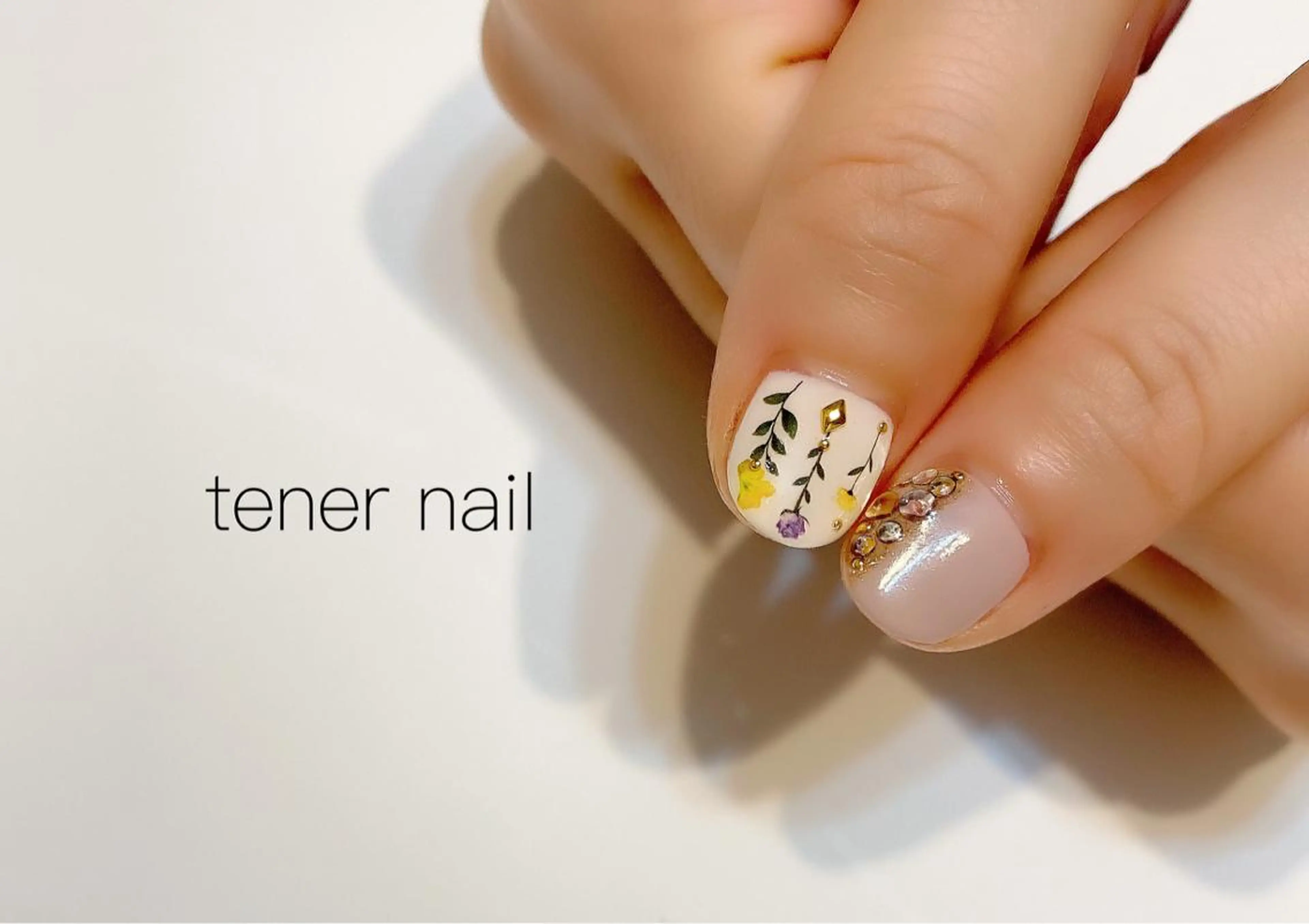 ネイル フラワーネイル tener  nail  テネルネイル所属・テネルネイル tener nailのネイルデザイン