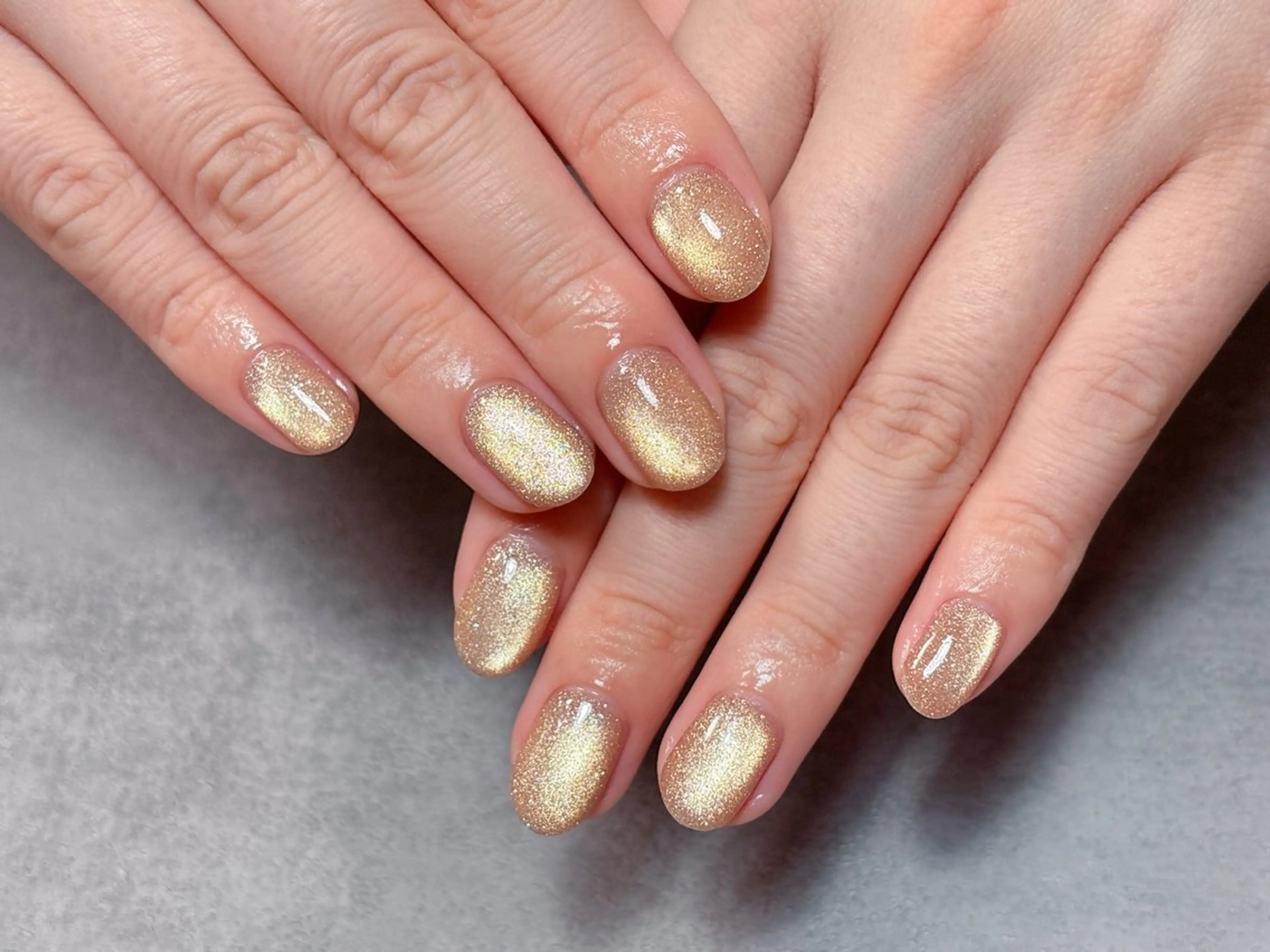 ネイル アートネイル ハート マグネットネイル リボン バレンタイン ハンドネイル ハンドケア ゆ か_Nails💫のネイルデザイン