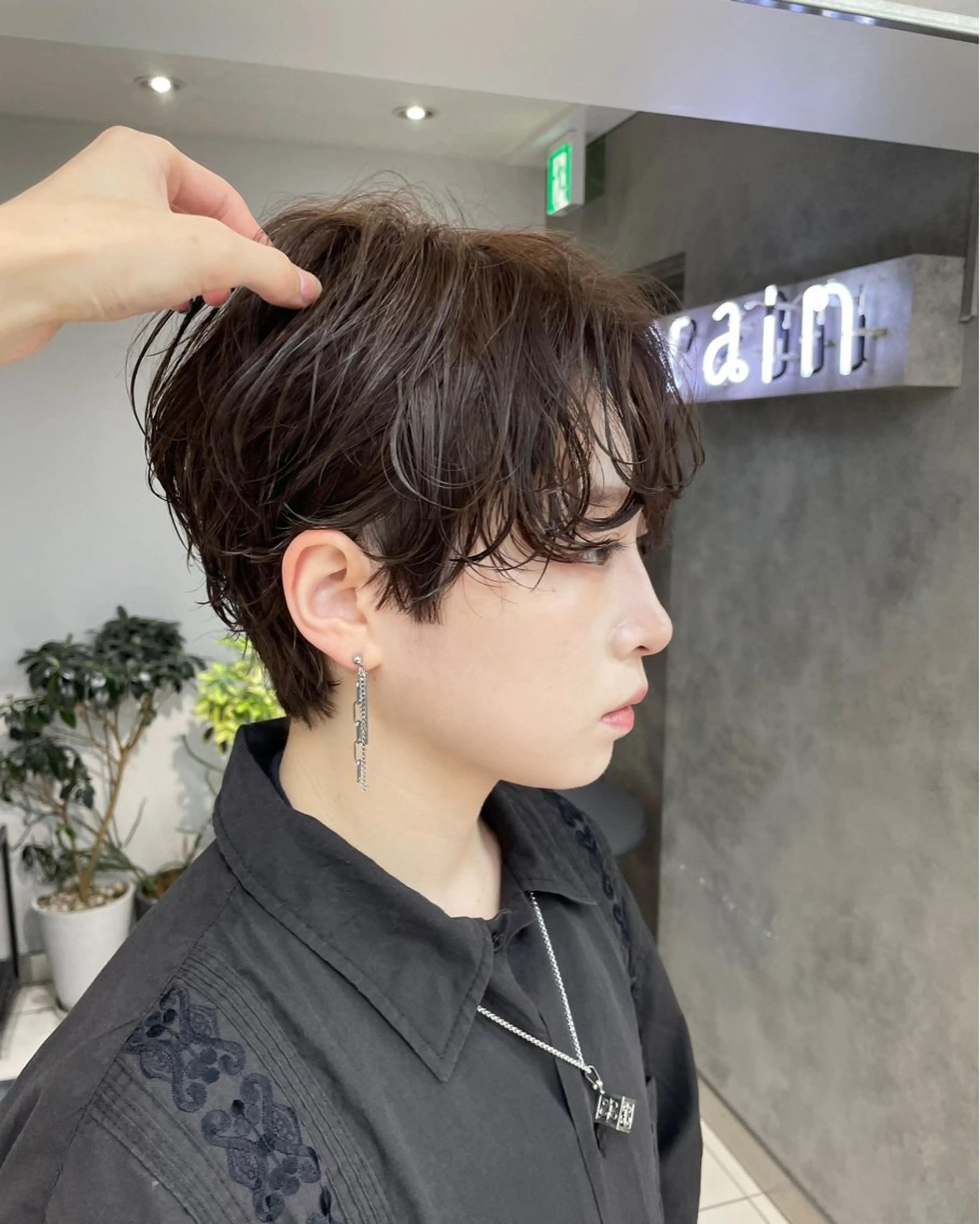 ショート EXCIA 表参道所属・メンズ縮毛矯正 メンズカット/タカラのヘアスタイル