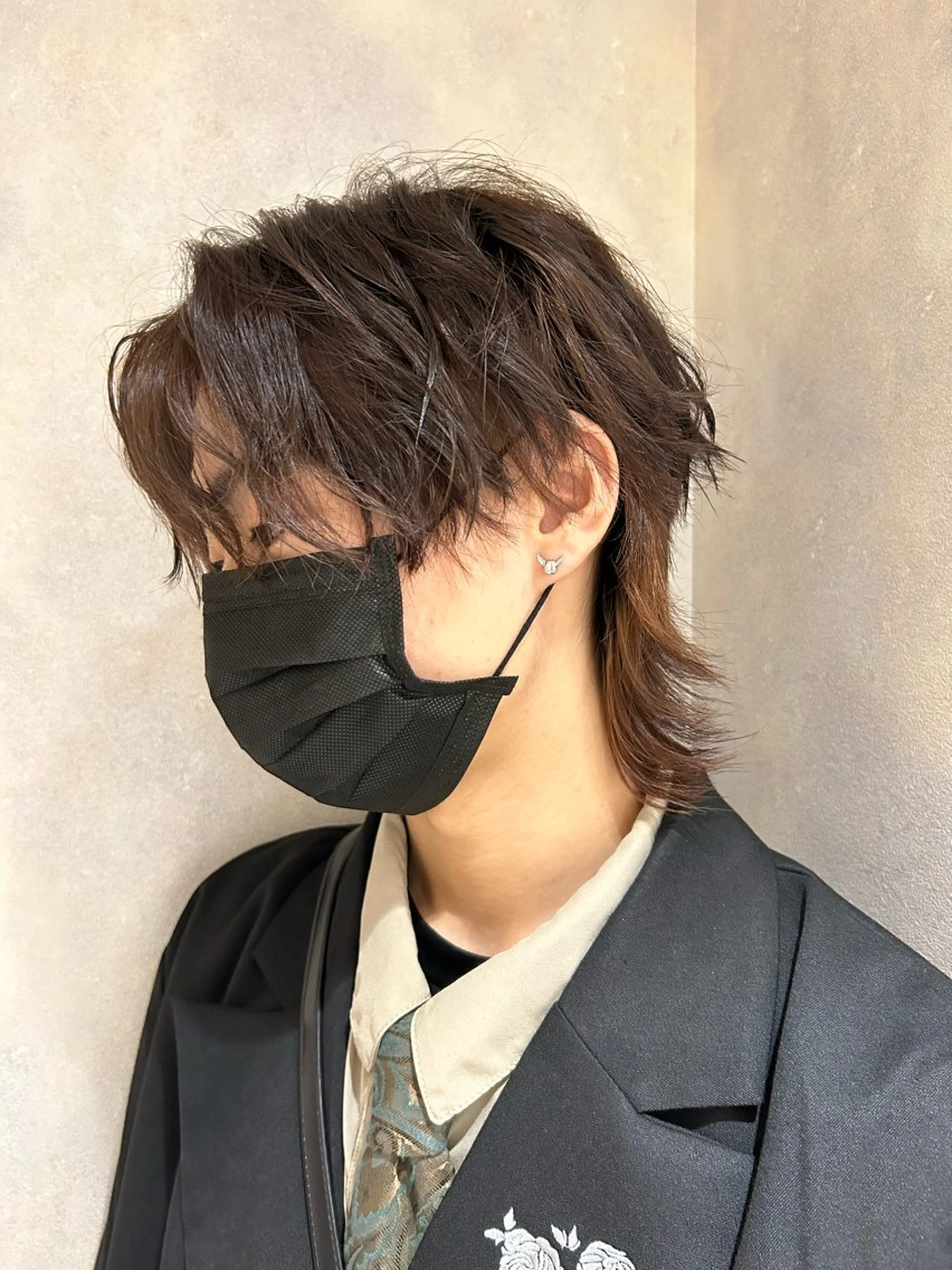 ショート パーマ メンズ 横浜カラー/パーマ/ SAKI💫のヘアスタイル