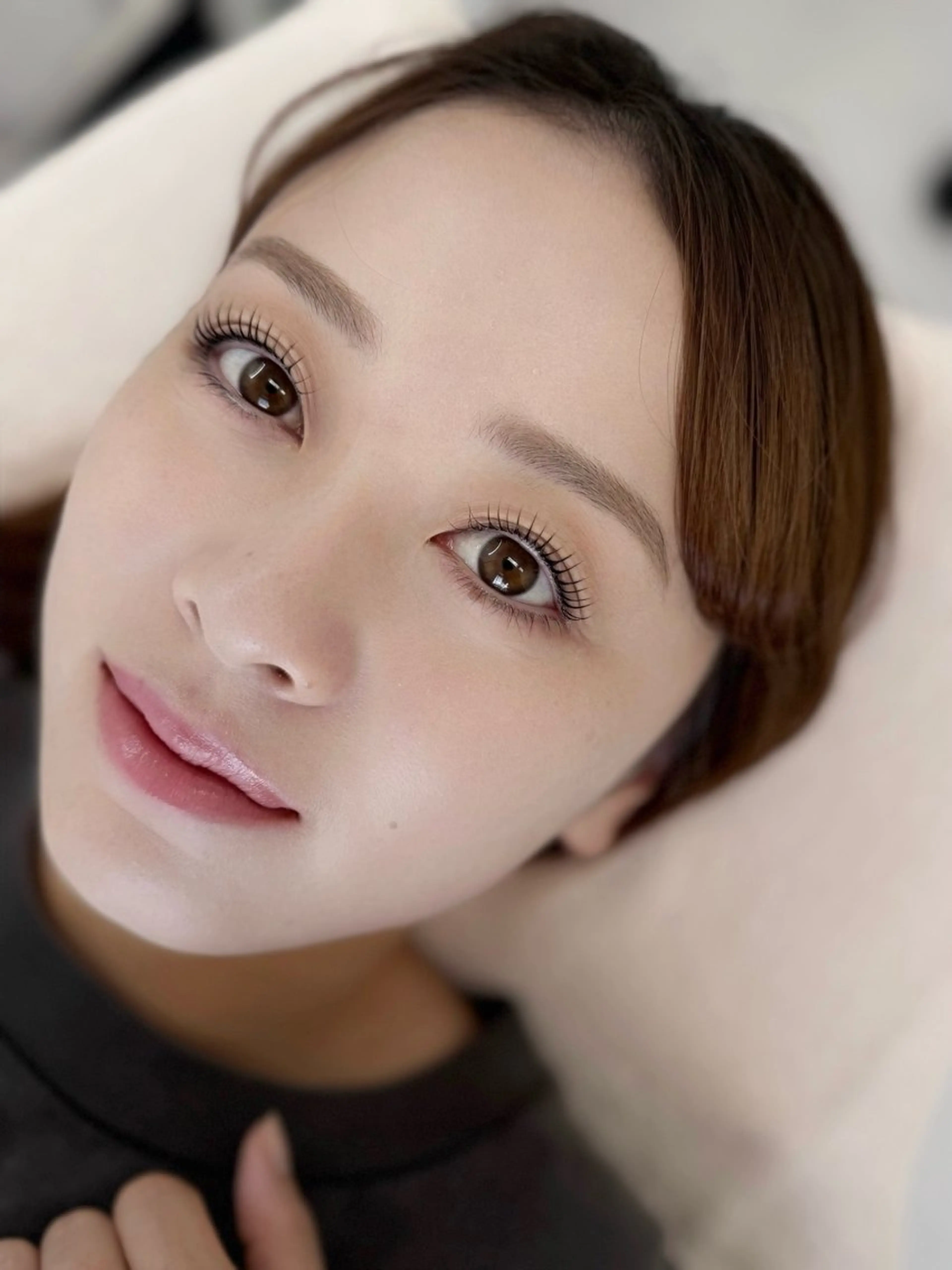 マツエク・マツパ パリジェンヌラッシュリフト マツパ エクシアホワイト高崎 小林のマツエク・マツパデザイン