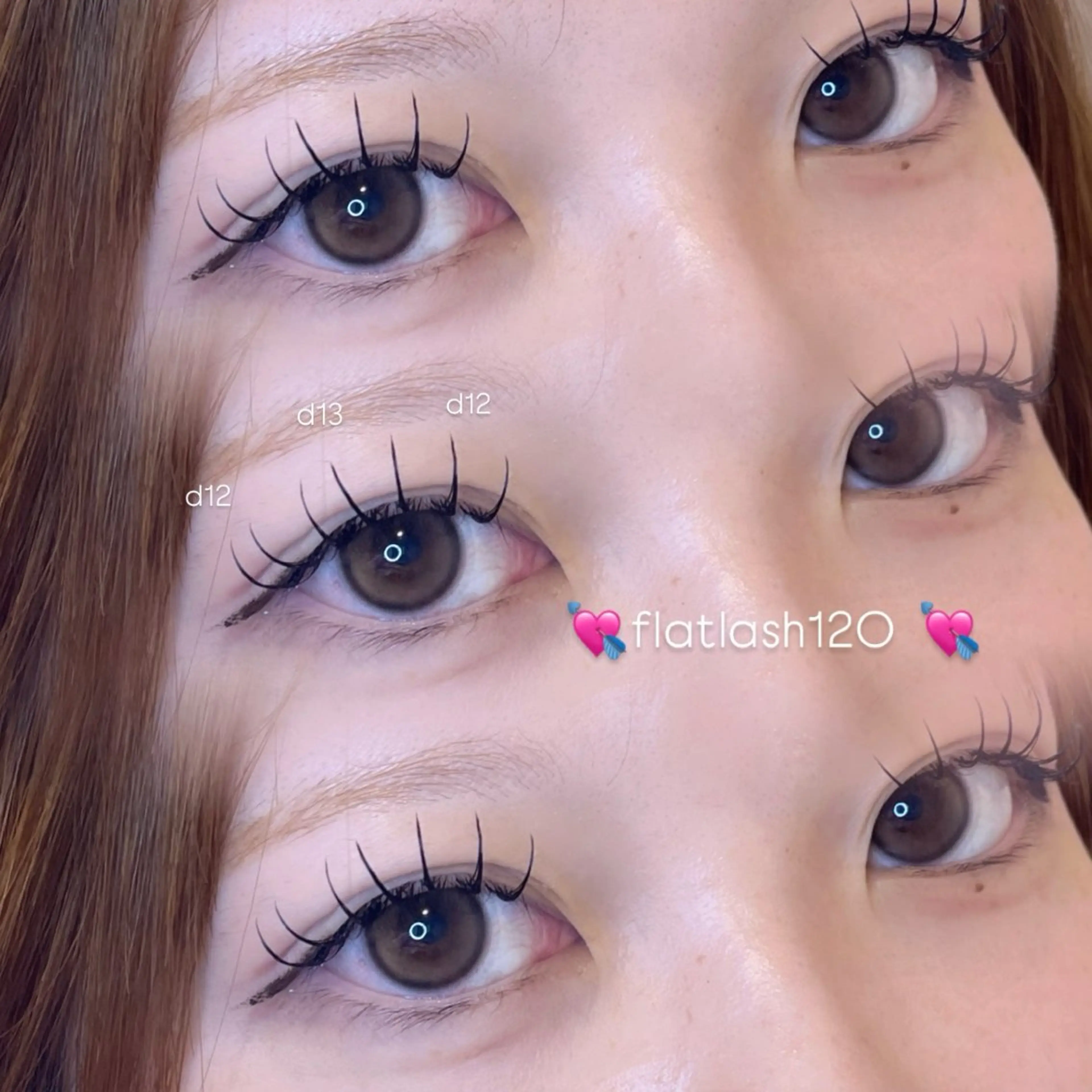 マツエク・マツパ マツエク Mell Yuuna ♡パリエク /束感のマツエク・マツパデザイン