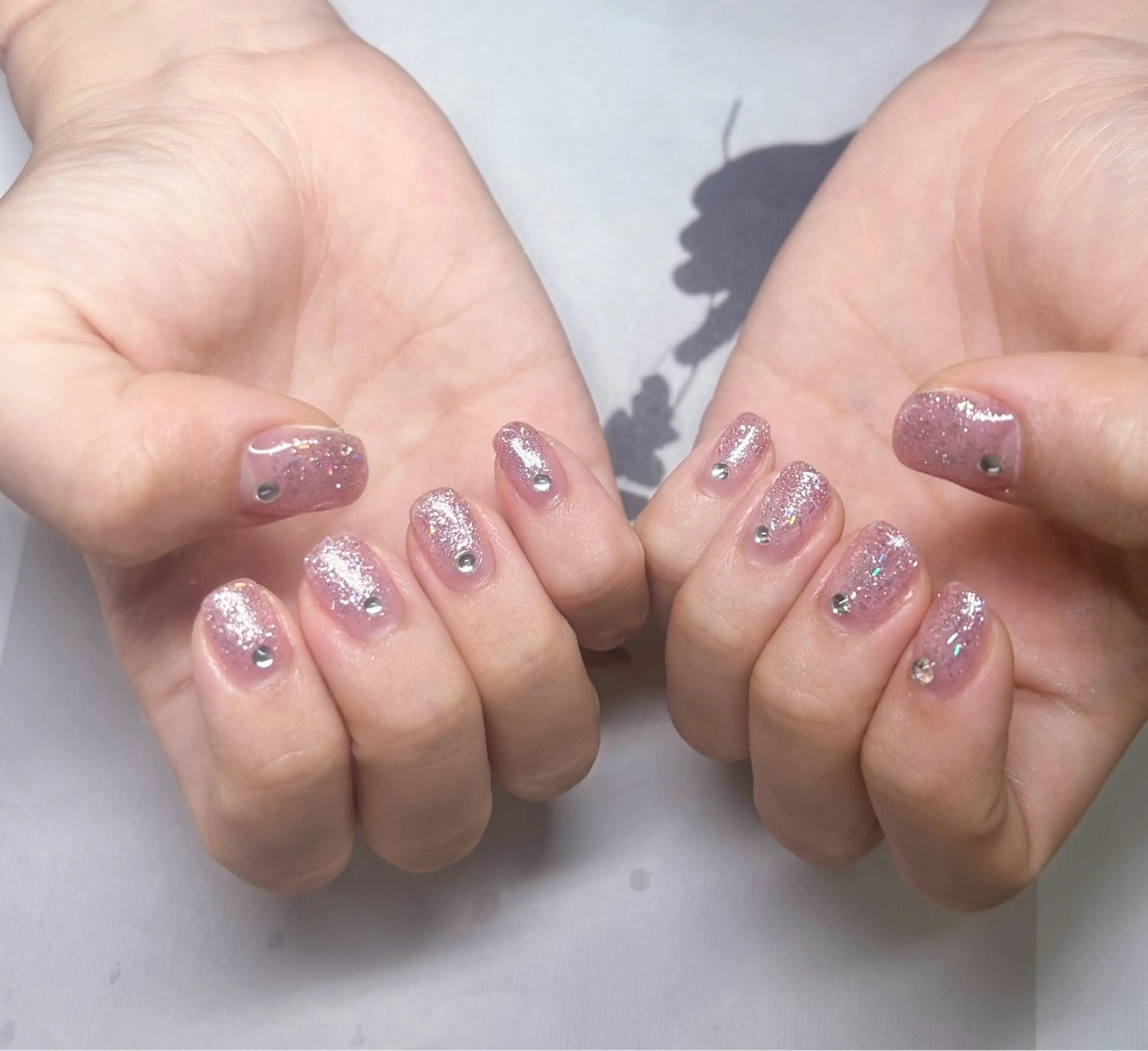 ［ミニモ学割］（オフ無し）ワンカラーやラメグラデーション🎨（ストーンやパッツ2個無料）の写真